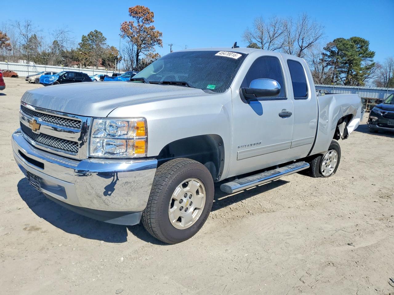 2012 Chevrolet Silverado C1500 Lt Silver vin: 1GCRCSE06CZ209648