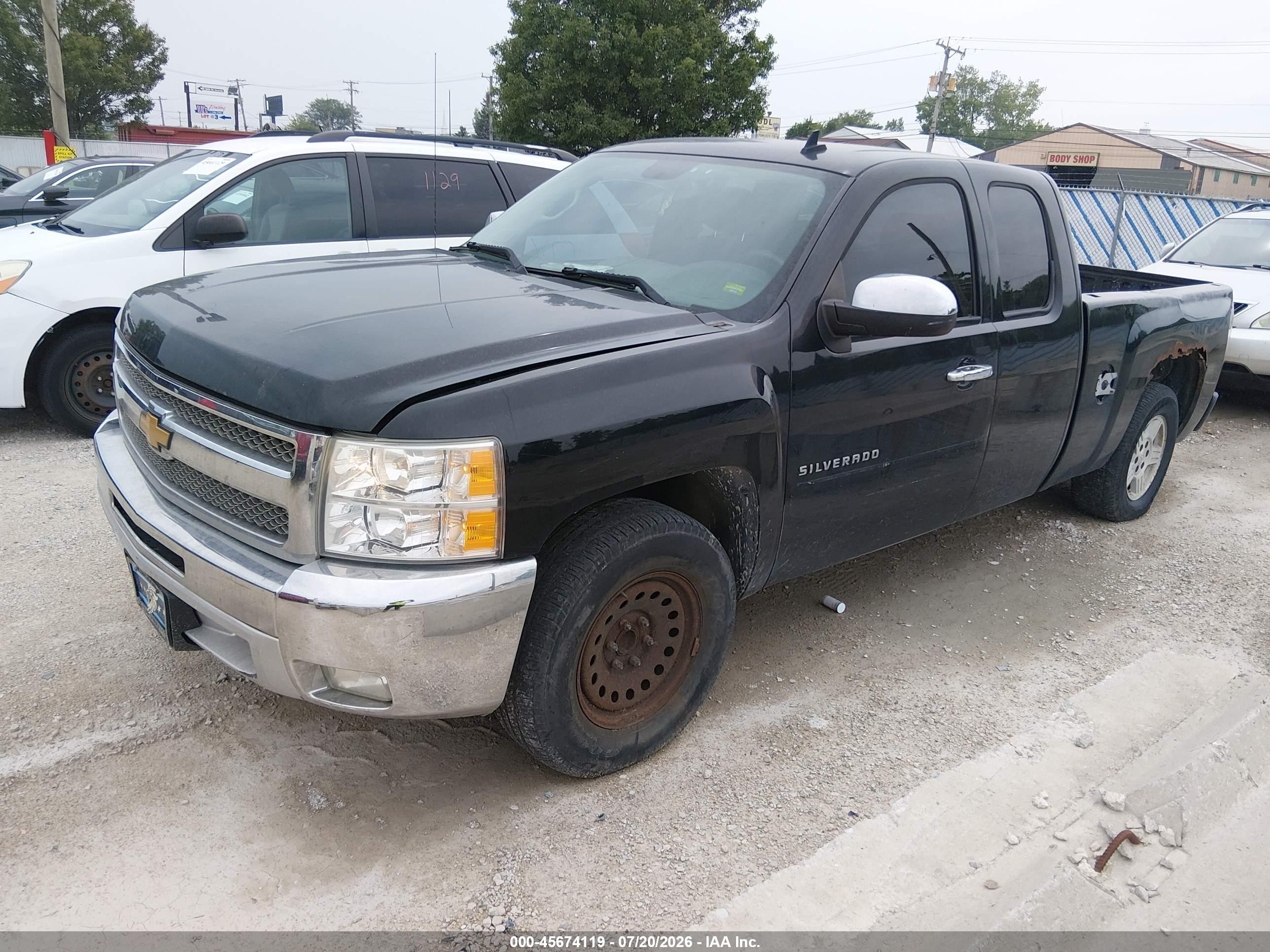 2012 Chevrolet Silverado 1500 Lt Black vin: 1GCRCSE06CZ247977