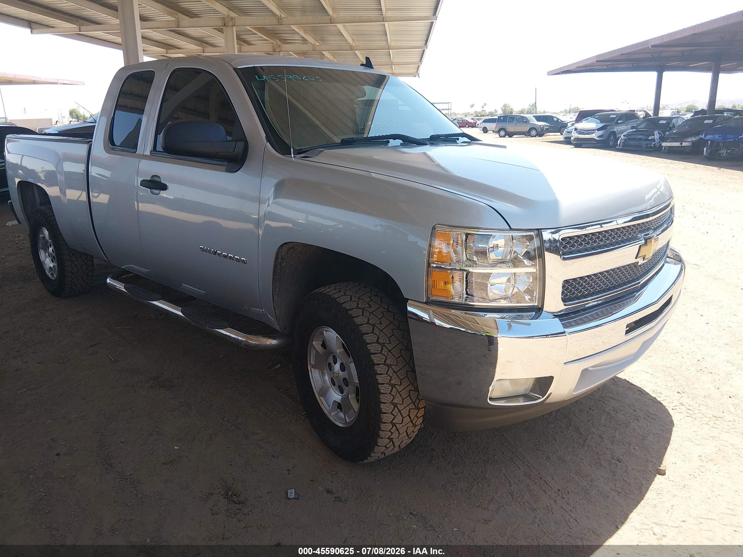 2012 Chevrolet Silverado 1500 Lt Silver vin: 1GCRCSE06CZ249051