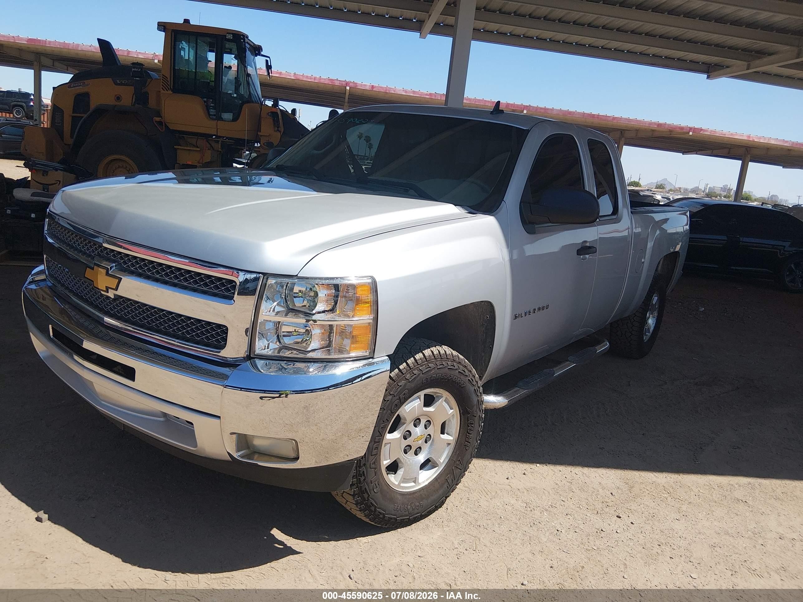 2012 Chevrolet Silverado 1500 Lt Silver vin: 1GCRCSE06CZ249051