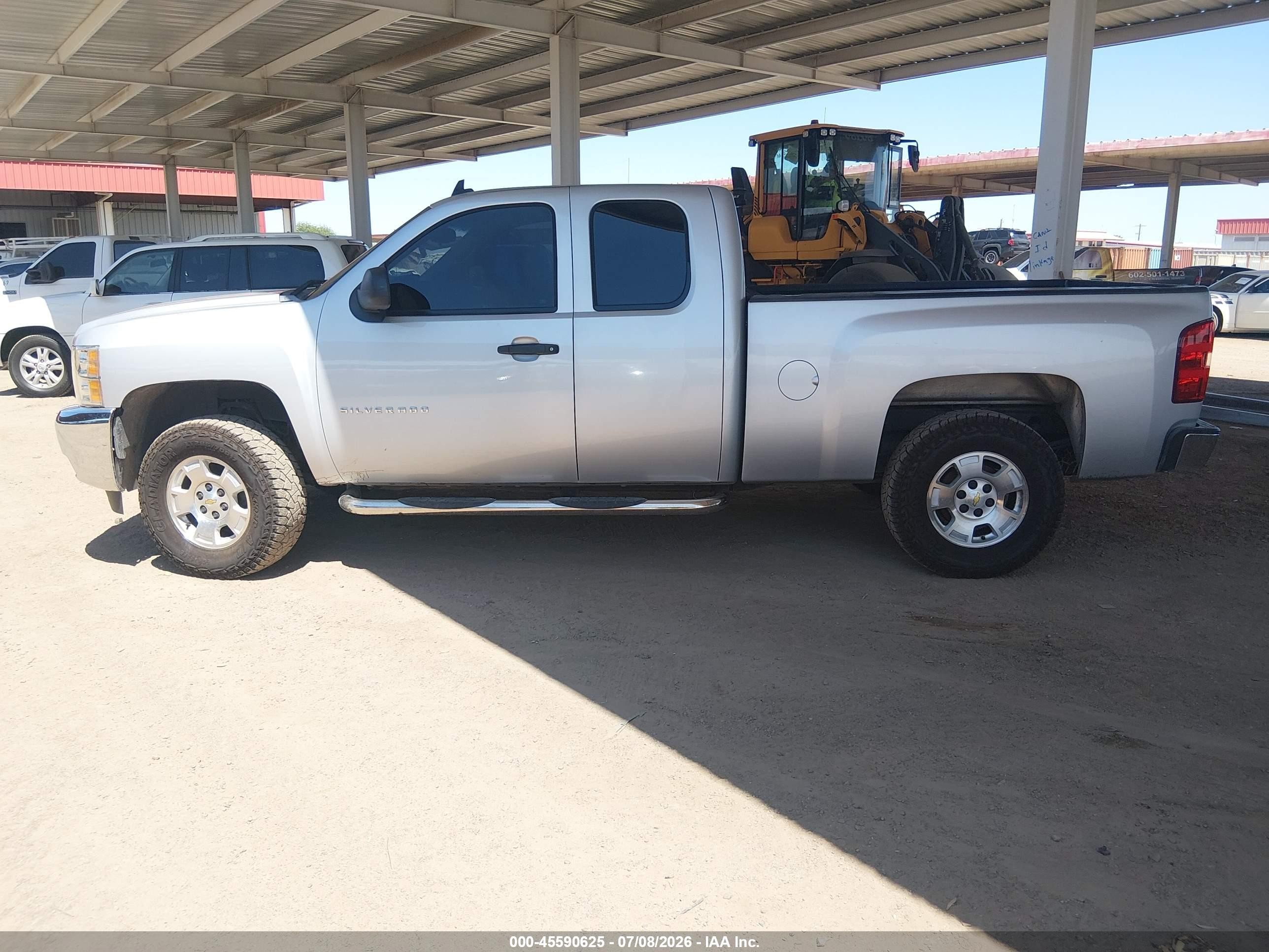 2012 Chevrolet Silverado 1500 Lt Silver vin: 1GCRCSE06CZ249051