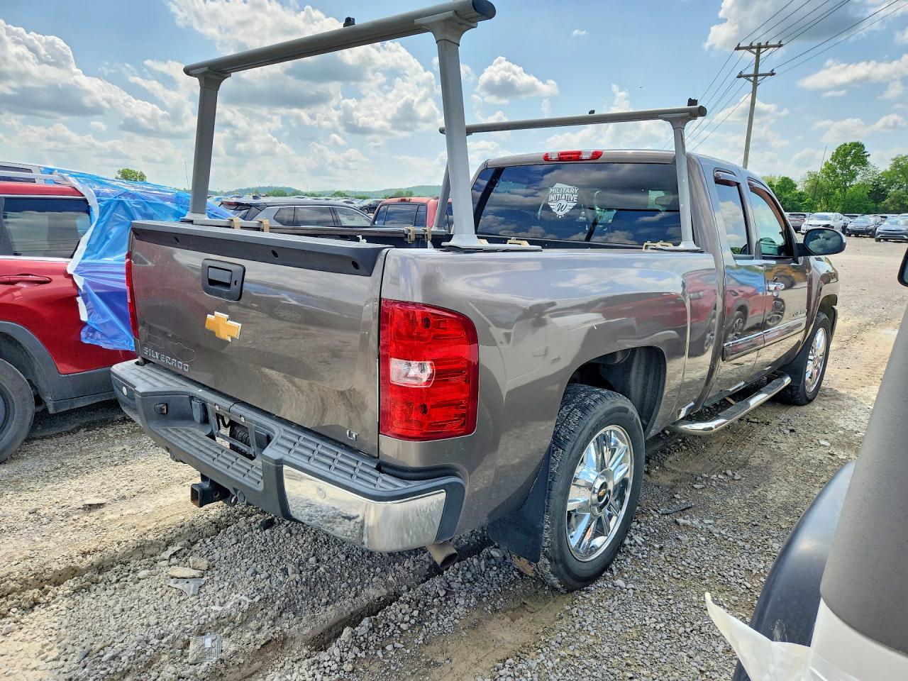 2012 Chevrolet Silverado C1500 Lt Brown vin: 1GCRCSE06CZ326422