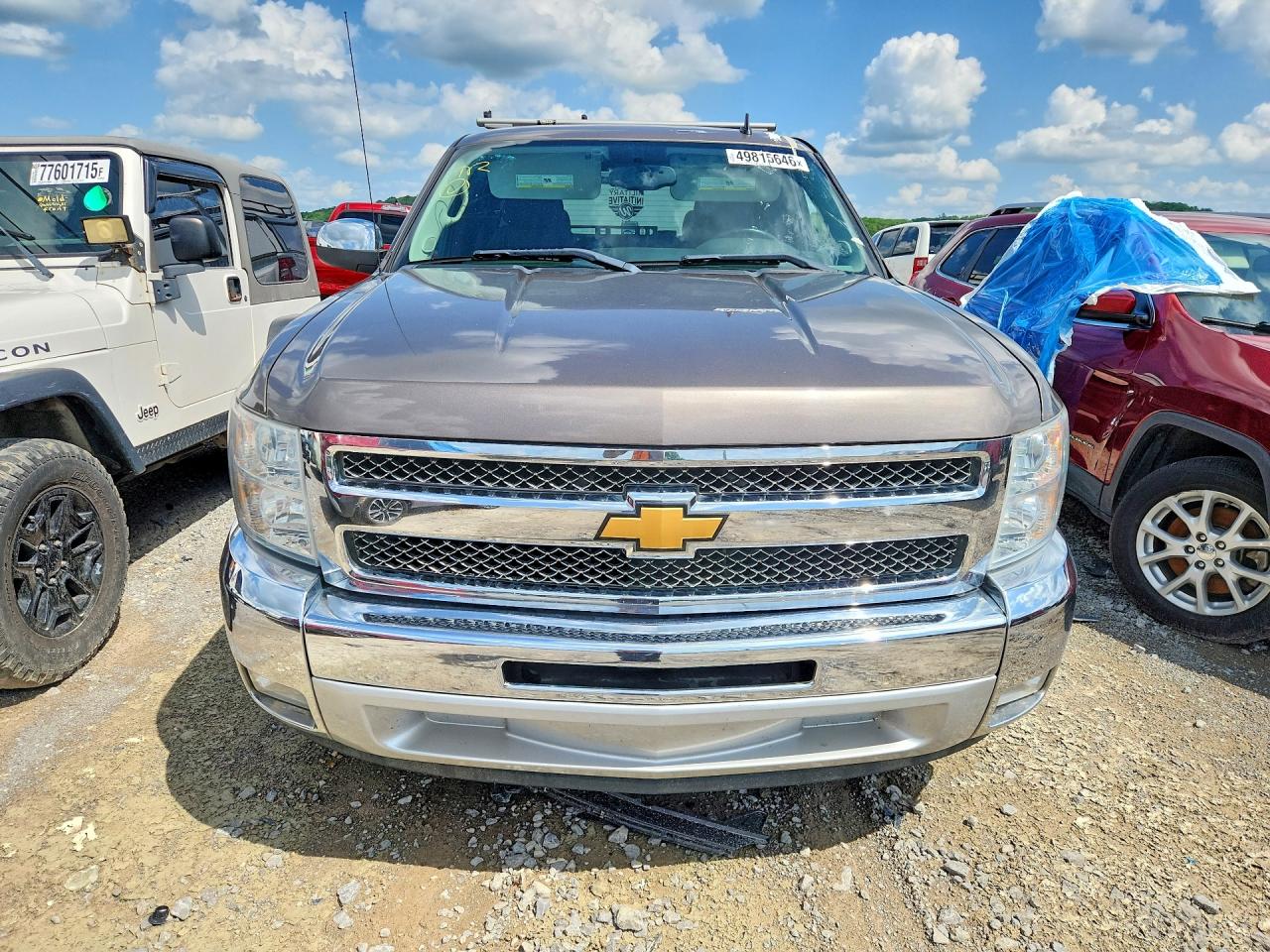 2012 Chevrolet Silverado C1500 Lt Brown vin: 1GCRCSE06CZ326422