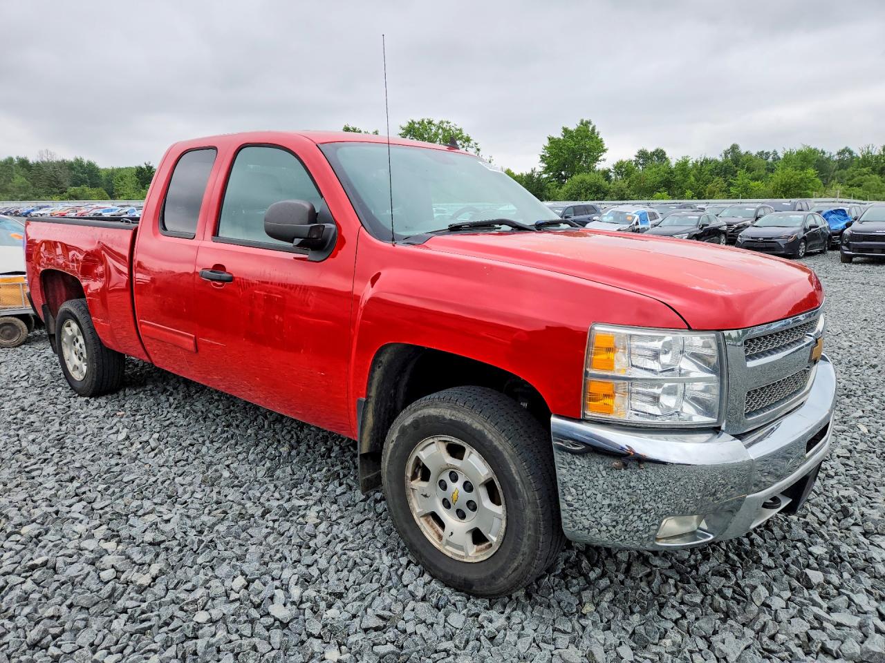2013 Chevrolet Silverado C1500 Lt Красный vin: 1GCRCSE06DZ108644