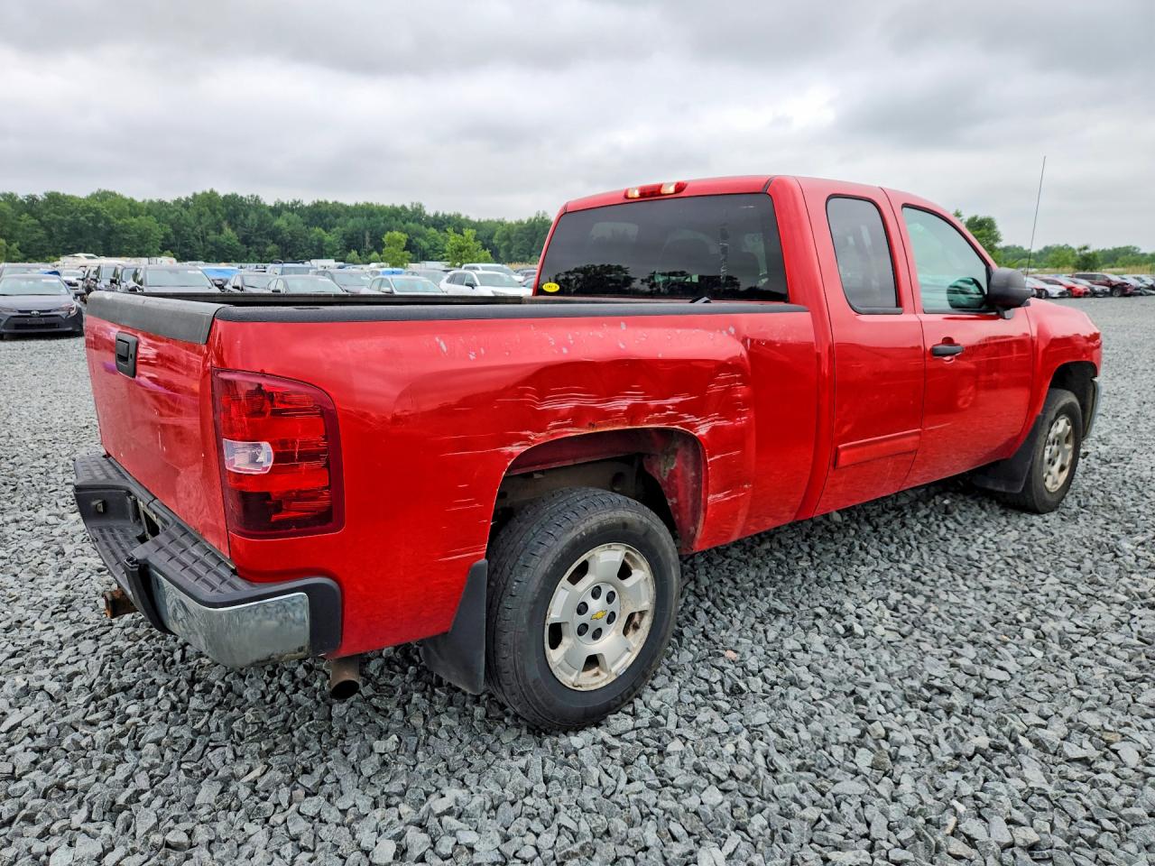 2013 Chevrolet Silverado C1500 Lt Красный vin: 1GCRCSE06DZ108644