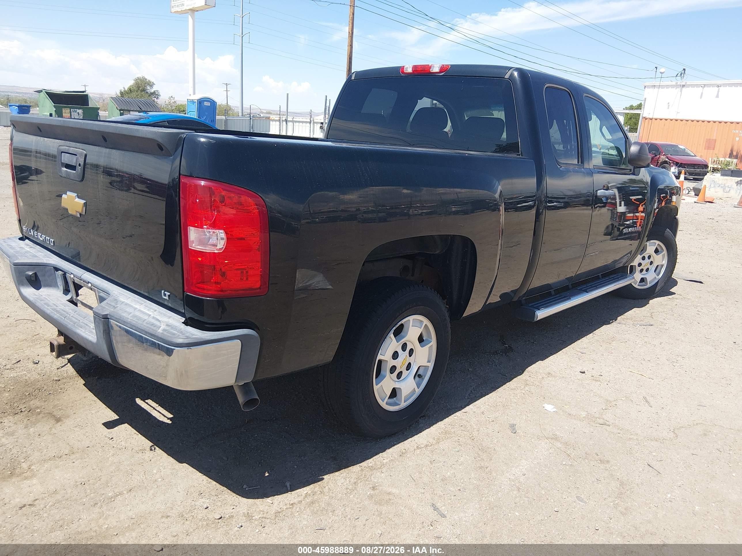2013 Chevrolet Silverado 1500 Lt Black vin: 1GCRCSE06DZ313428