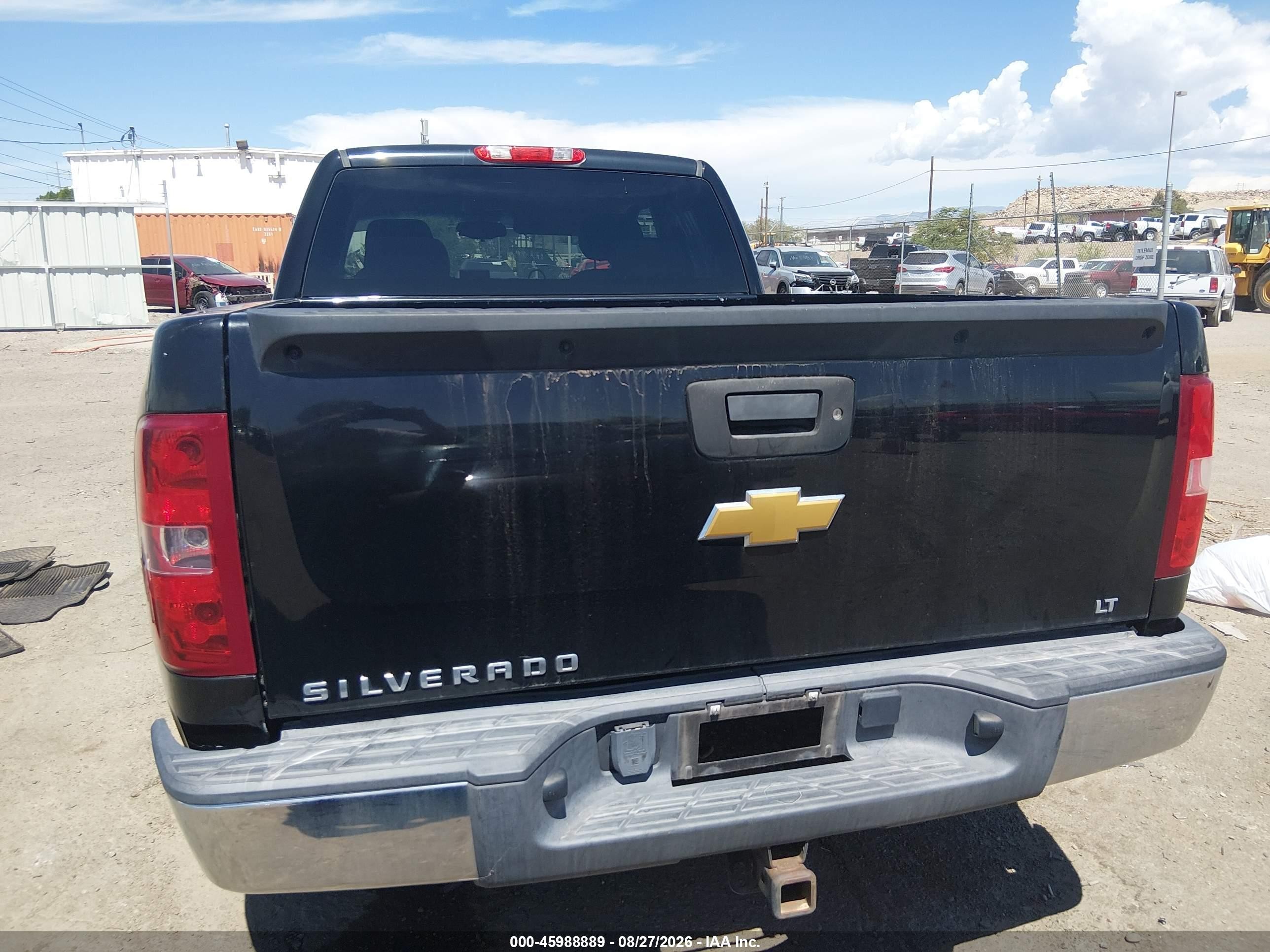2013 Chevrolet Silverado 1500 Lt Black vin: 1GCRCSE06DZ313428