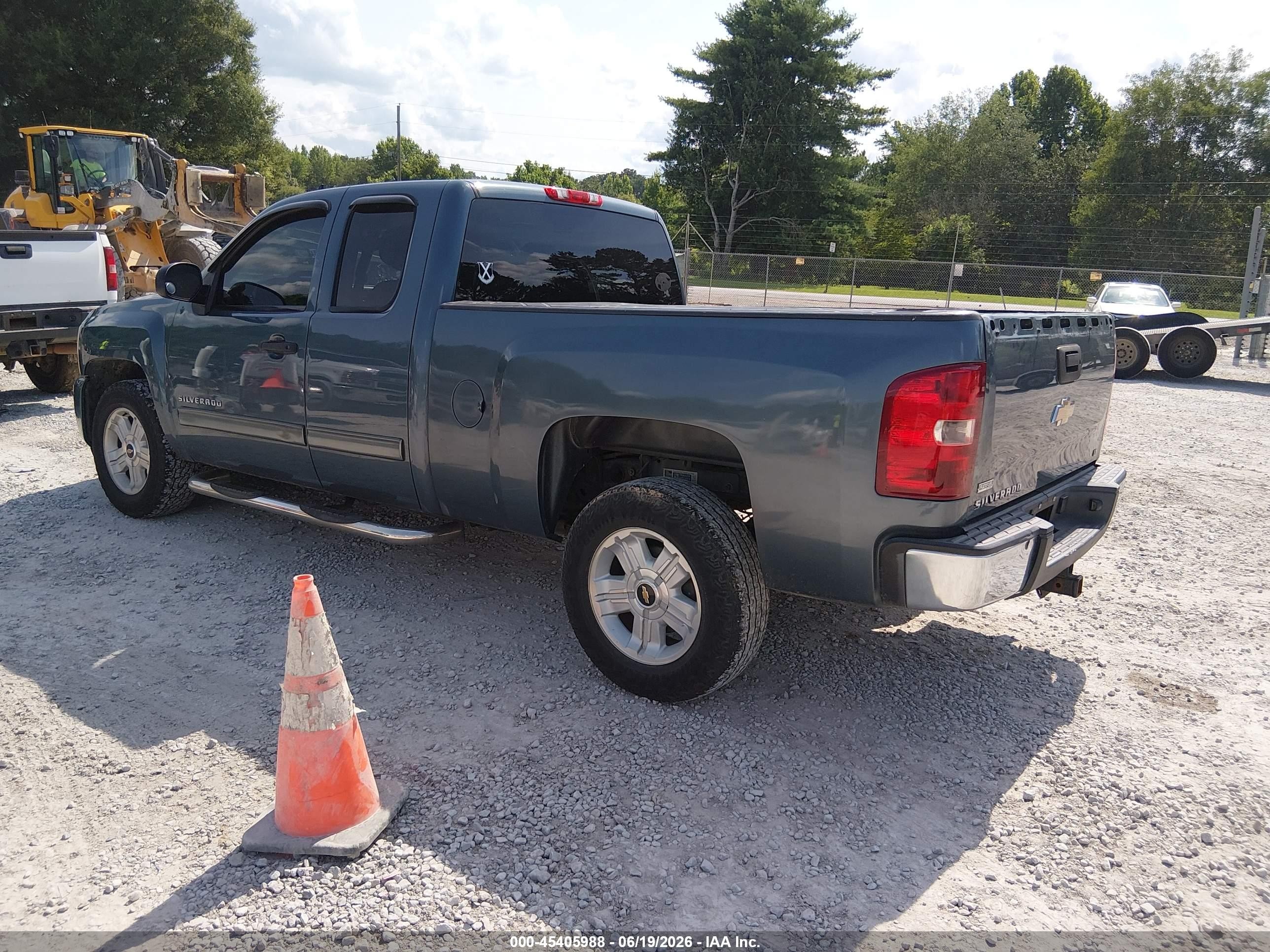 2011 Chevrolet Silverado 1500 Lt Blue vin: 1GCRCSE07BZ430397