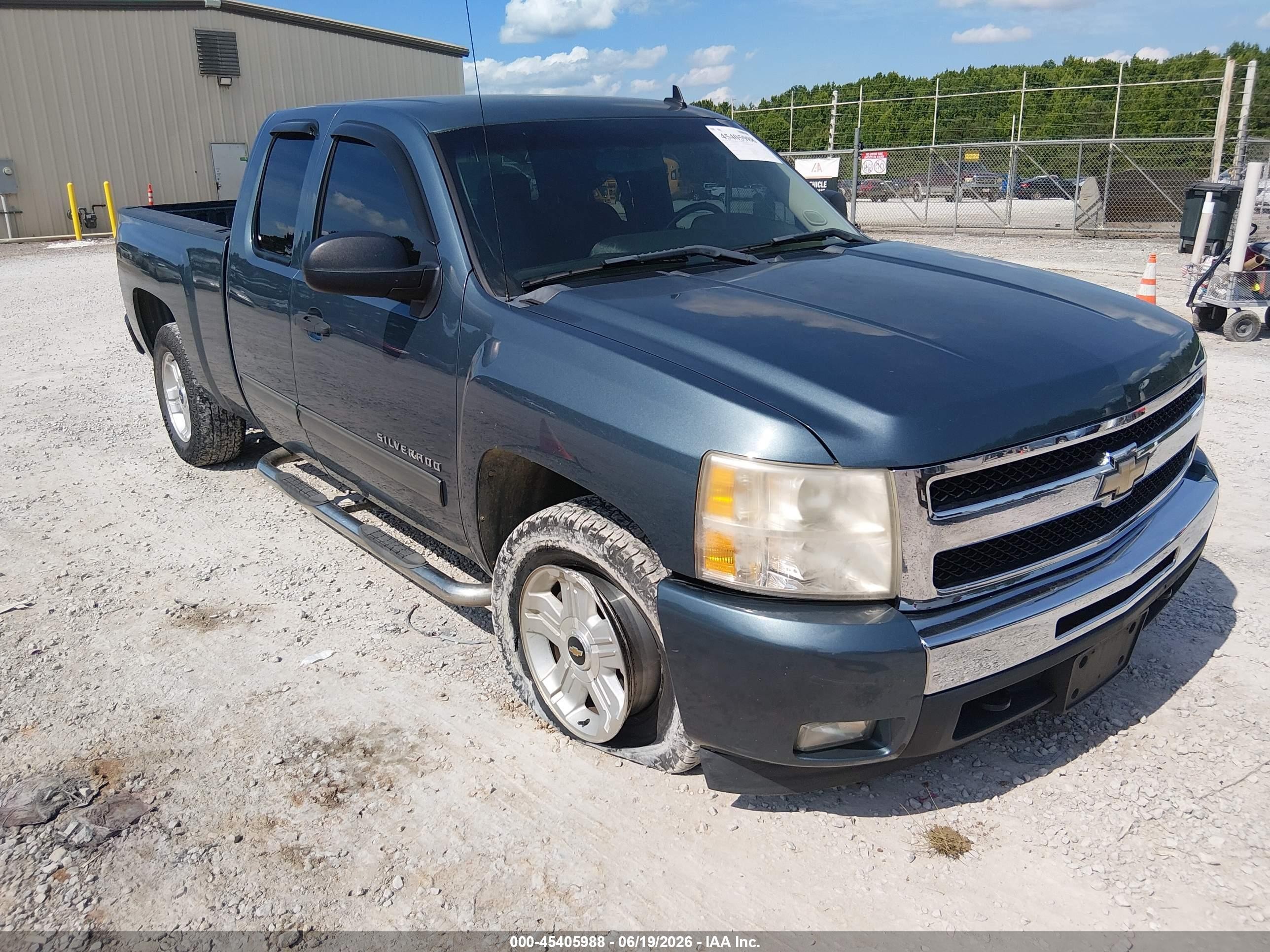 2011 Chevrolet Silverado 1500 Lt Blue vin: 1GCRCSE07BZ430397