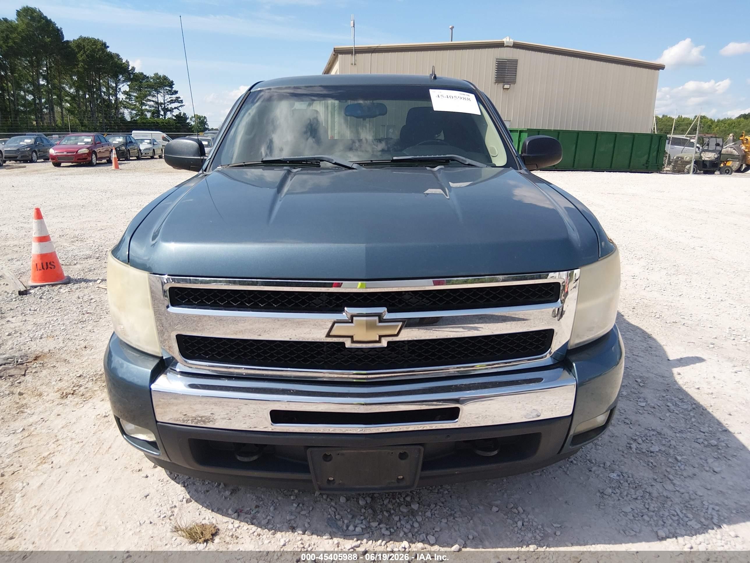 2011 Chevrolet Silverado 1500 Lt Blue vin: 1GCRCSE07BZ430397