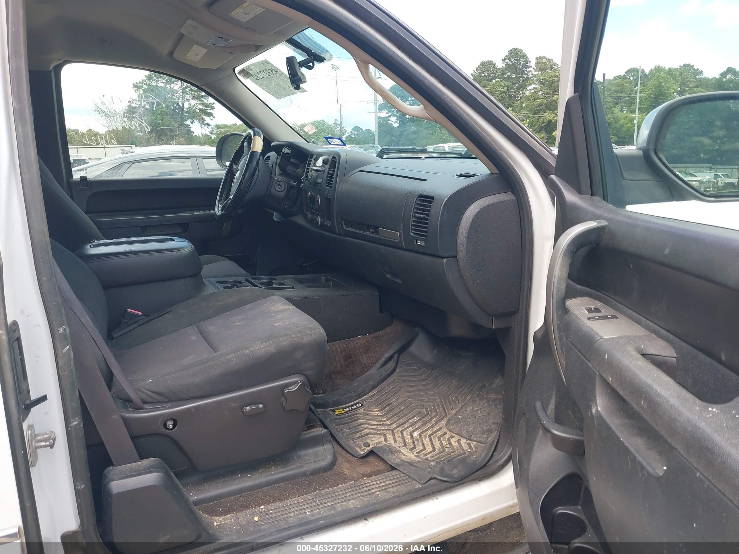 2011 Chevrolet Silverado 1500 Lt White vin: 1GCRCSE07BZ441609