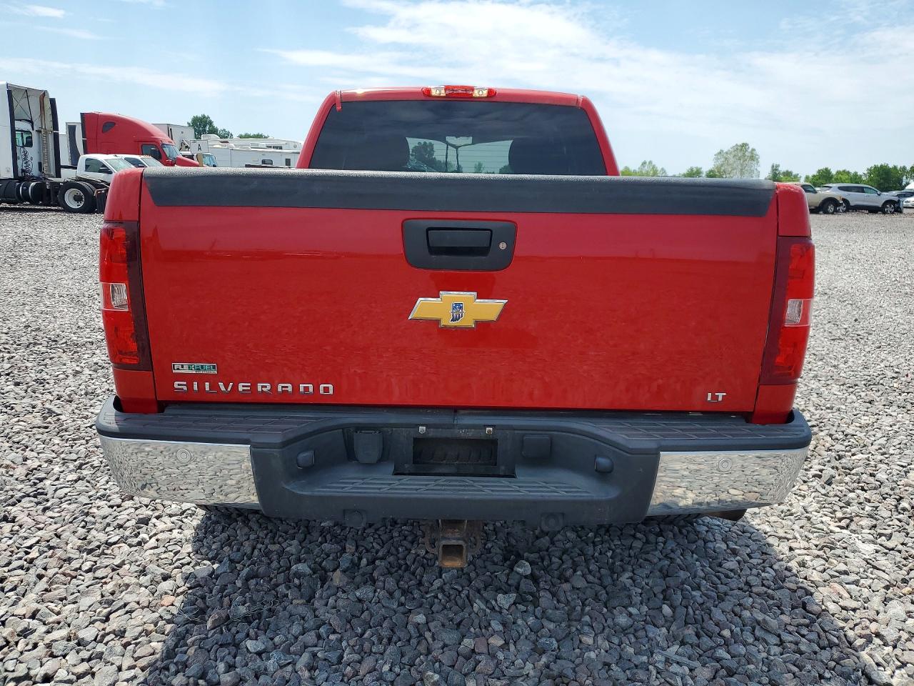 2012 Chevrolet Silverado C1500 Lt Red vin: 1GCRCSE07CZ176725