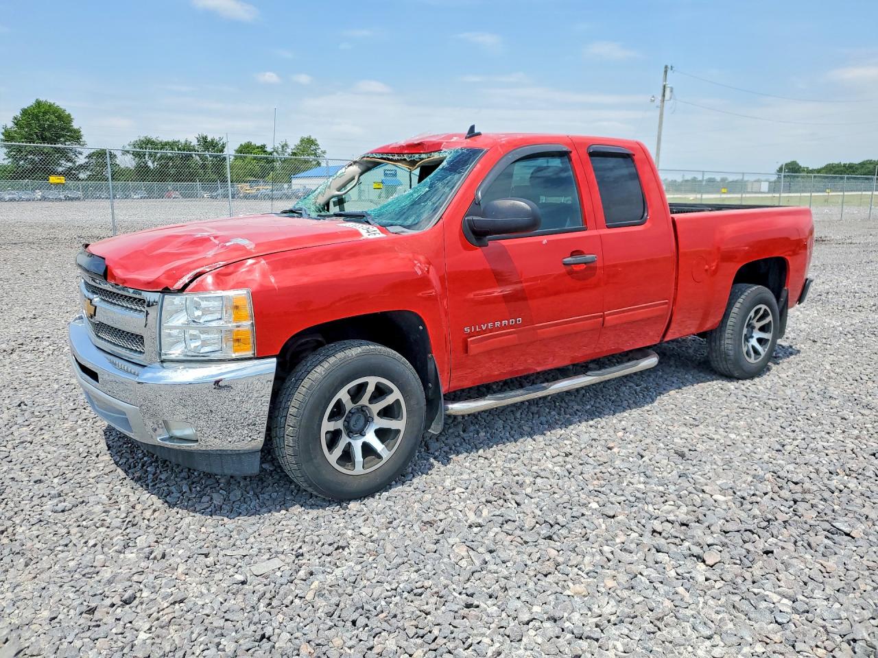 2012 Chevrolet Silverado C1500 Lt Red vin: 1GCRCSE07CZ176725