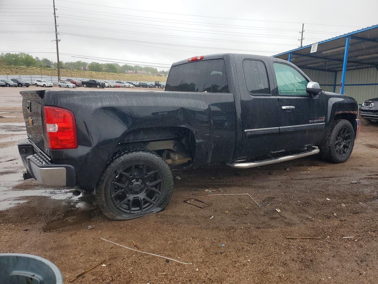 2013 Chevrolet Silverado C1500 Lt Black vin: 1GCRCSE07DZ407091