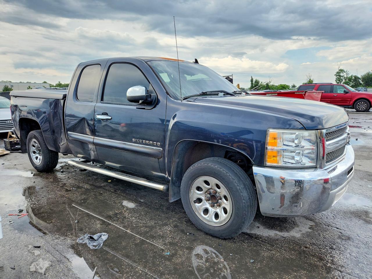 2013 Chevrolet Silverado C1500 Lt Blue vin: 1GCRCSE08DZ173656