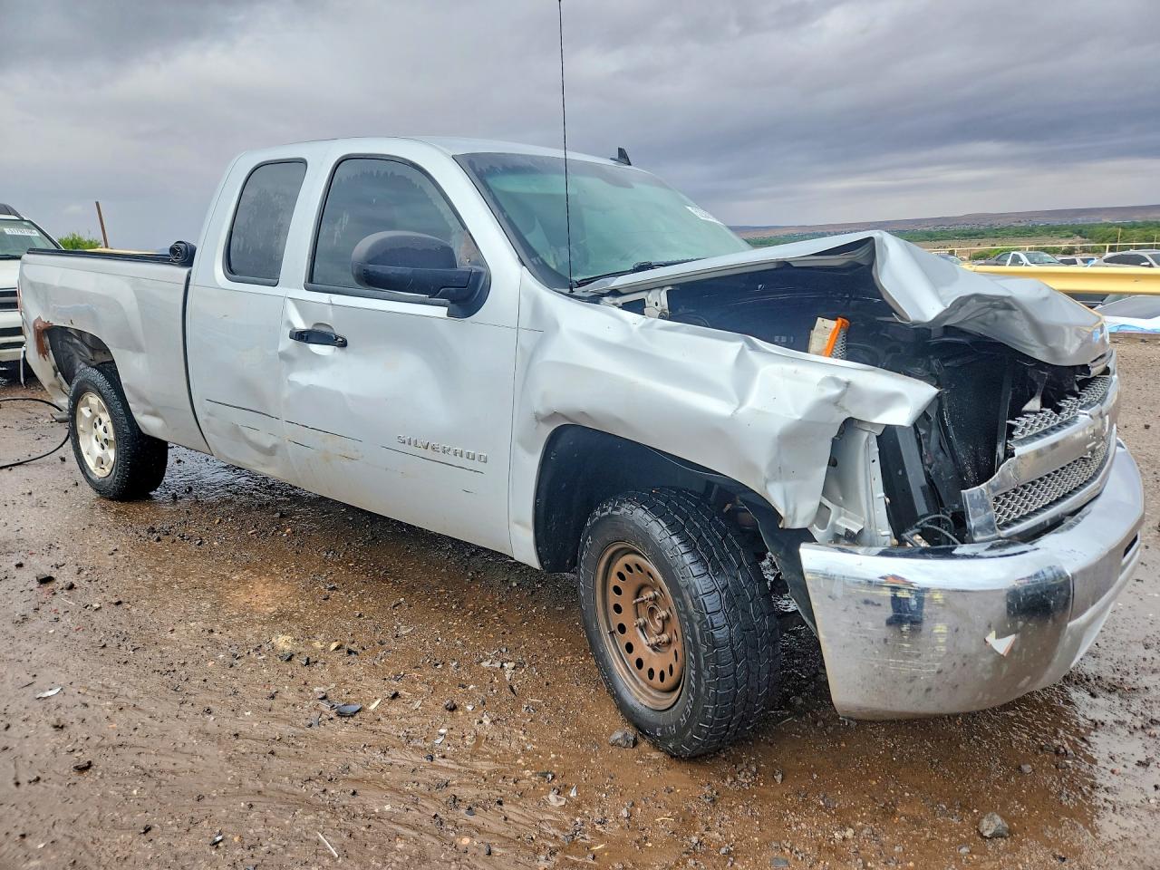 2013 Chevrolet Silverado C1500 Lt Silver vin: 1GCRCSE08DZ394092