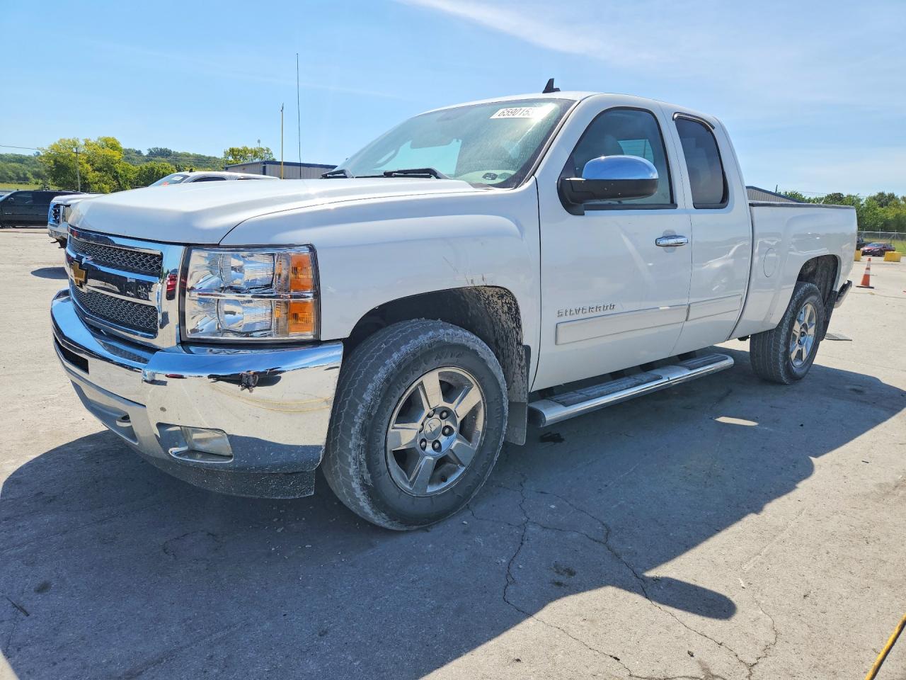 2013 Chevrolet Silverado C1500 Lt Белый vin: 1GCRCSE08DZ411960