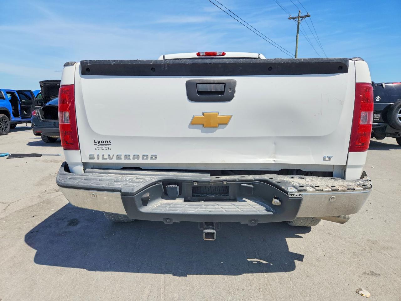 2013 Chevrolet Silverado C1500 Lt White vin: 1GCRCSE08DZ411960