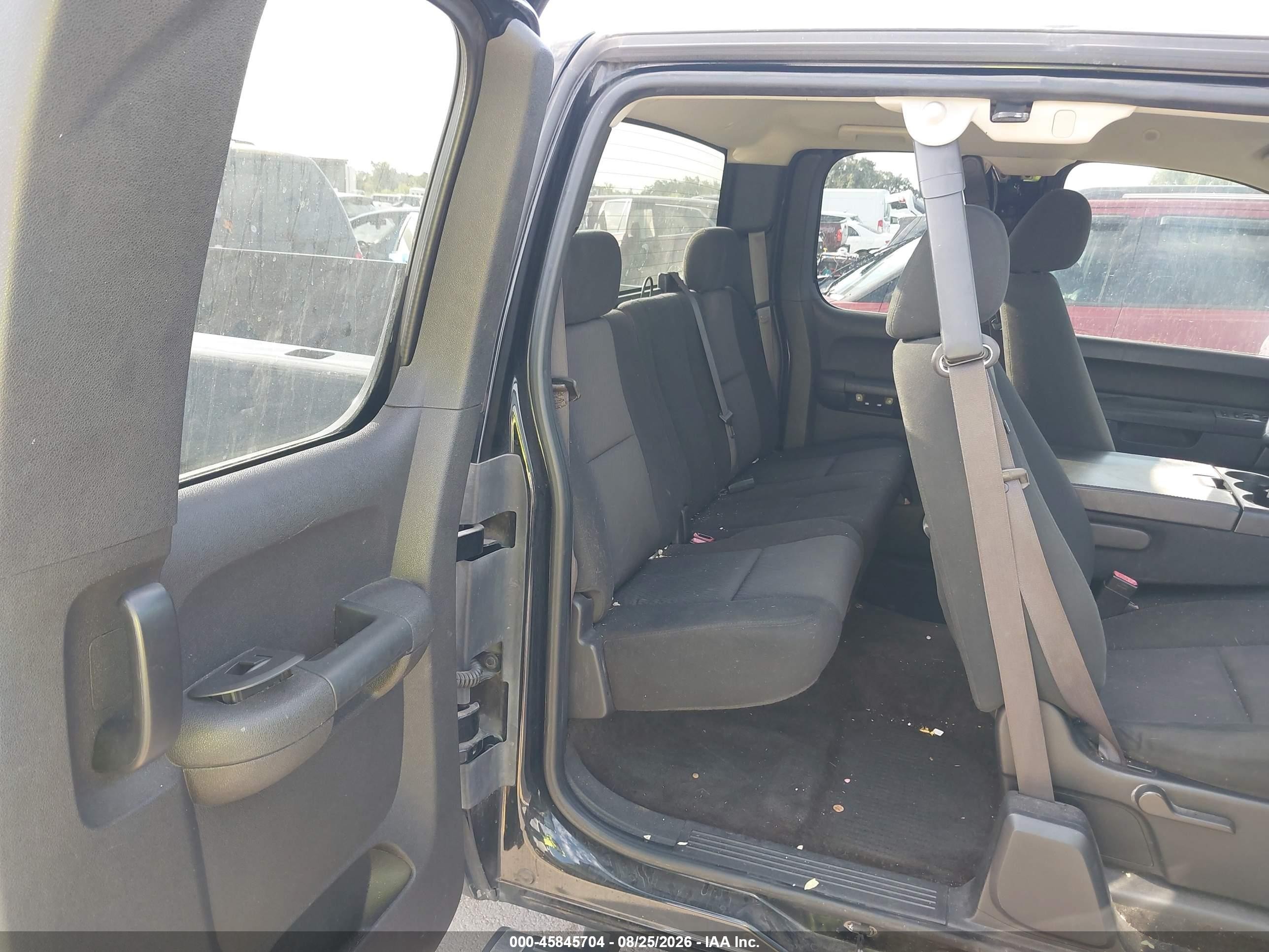 2011 Chevrolet Silverado 1500 Lt Black vin: 1GCRCSE09BZ381266