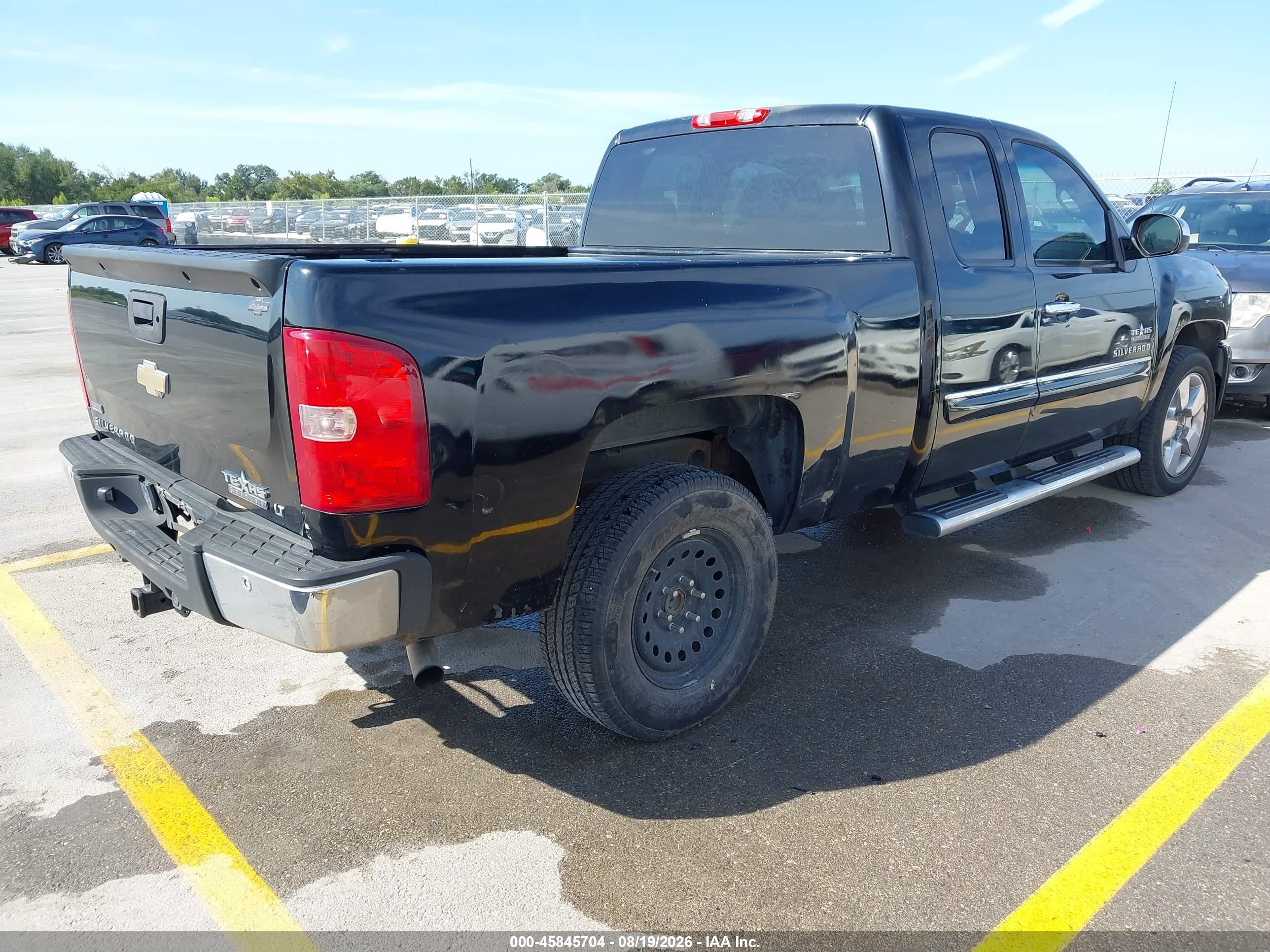 2011 Chevrolet Silverado 1500 Lt Black vin: 1GCRCSE09BZ381266