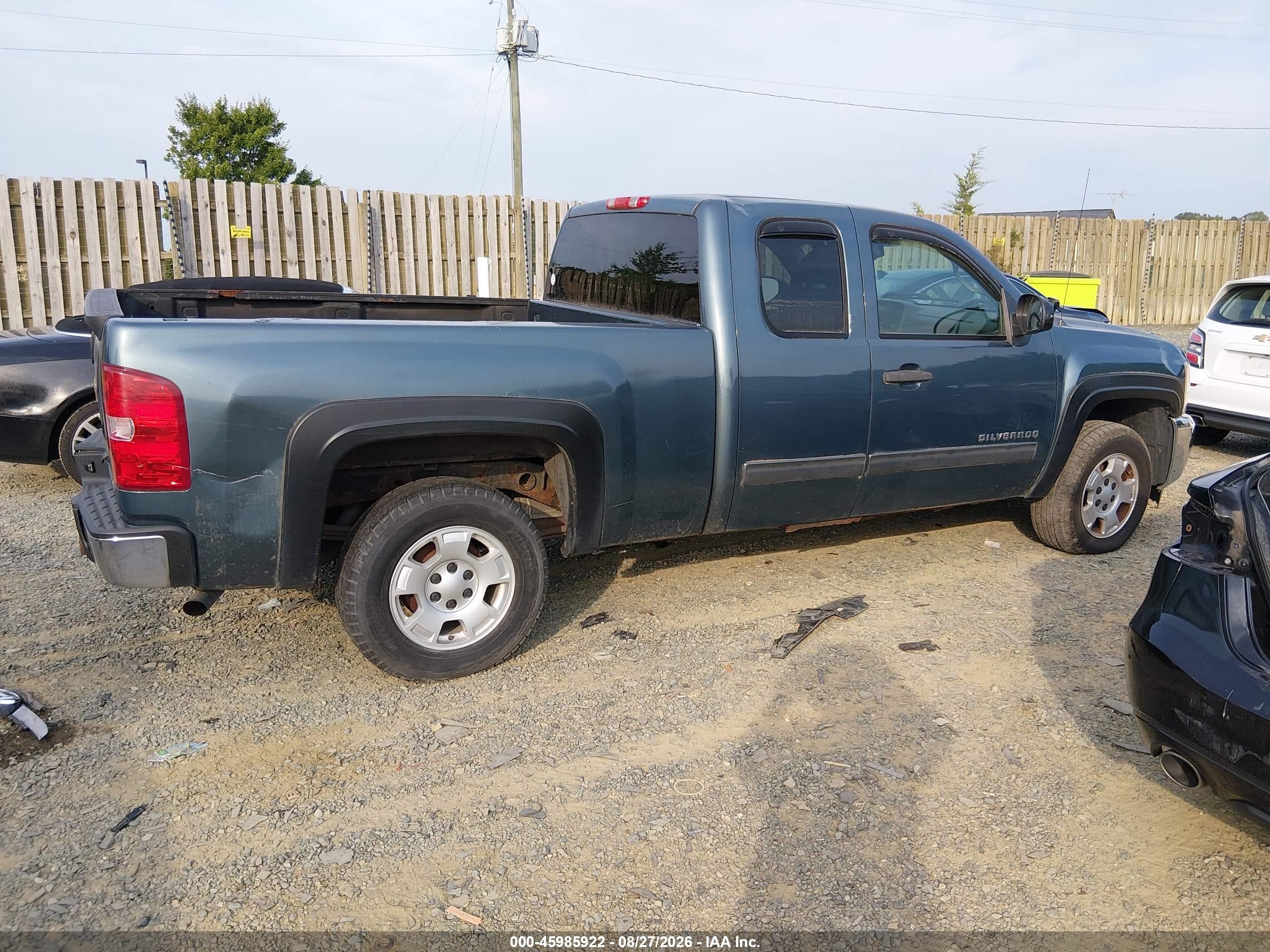 2012 Chevrolet Silverado 1500 Lt Light Blue vin: 1GCRCSE09CZ142317