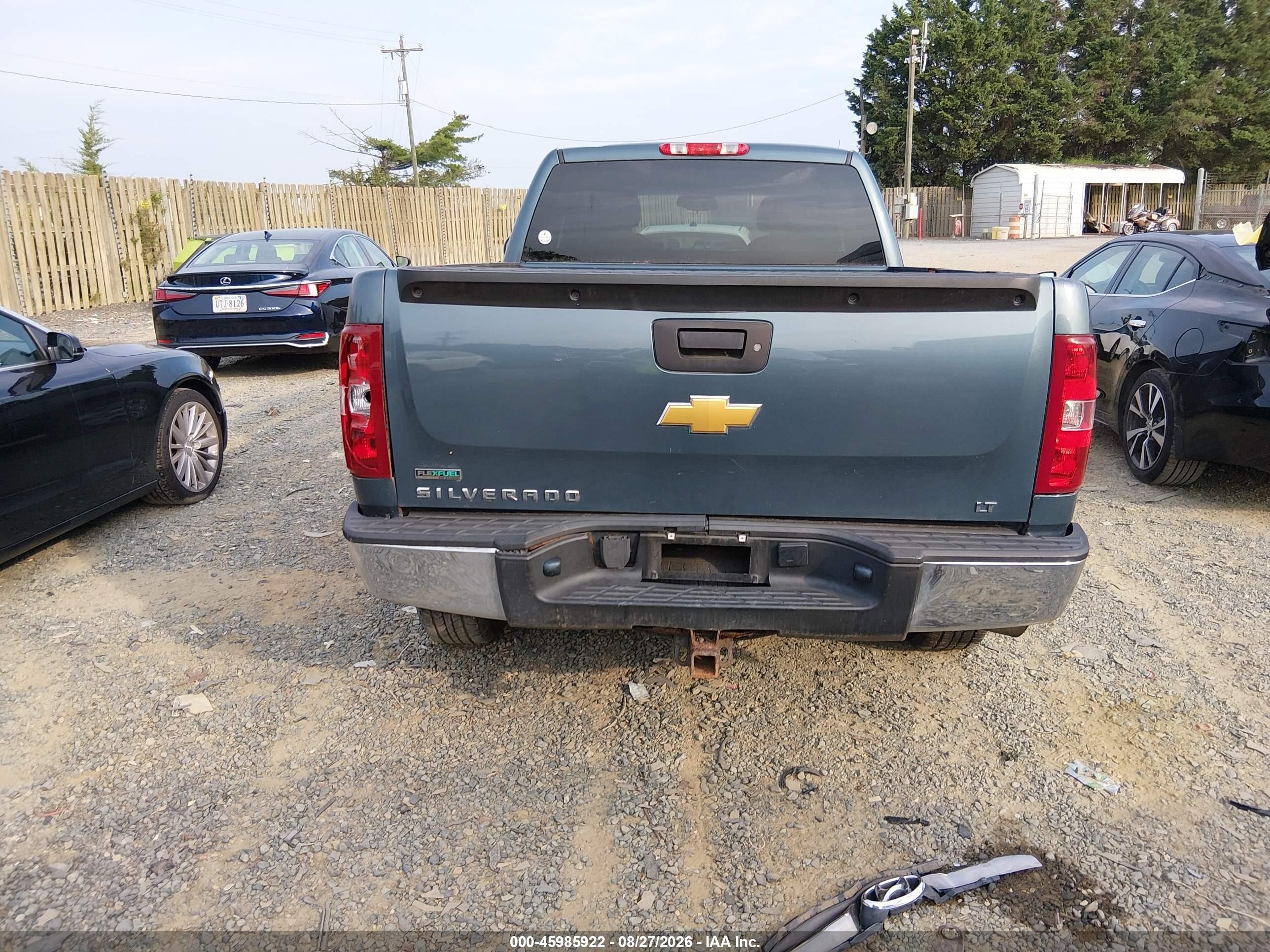 2012 Chevrolet Silverado 1500 Lt Light Blue vin: 1GCRCSE09CZ142317