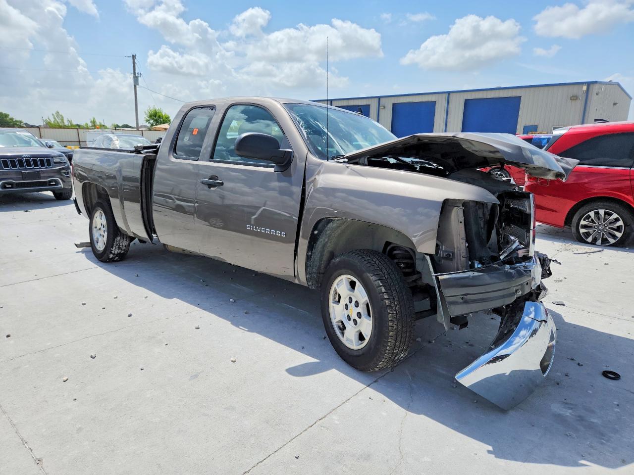 2012 Chevrolet Silverado C1500 Lt Коричневый vin: 1GCRCSE09CZ227304