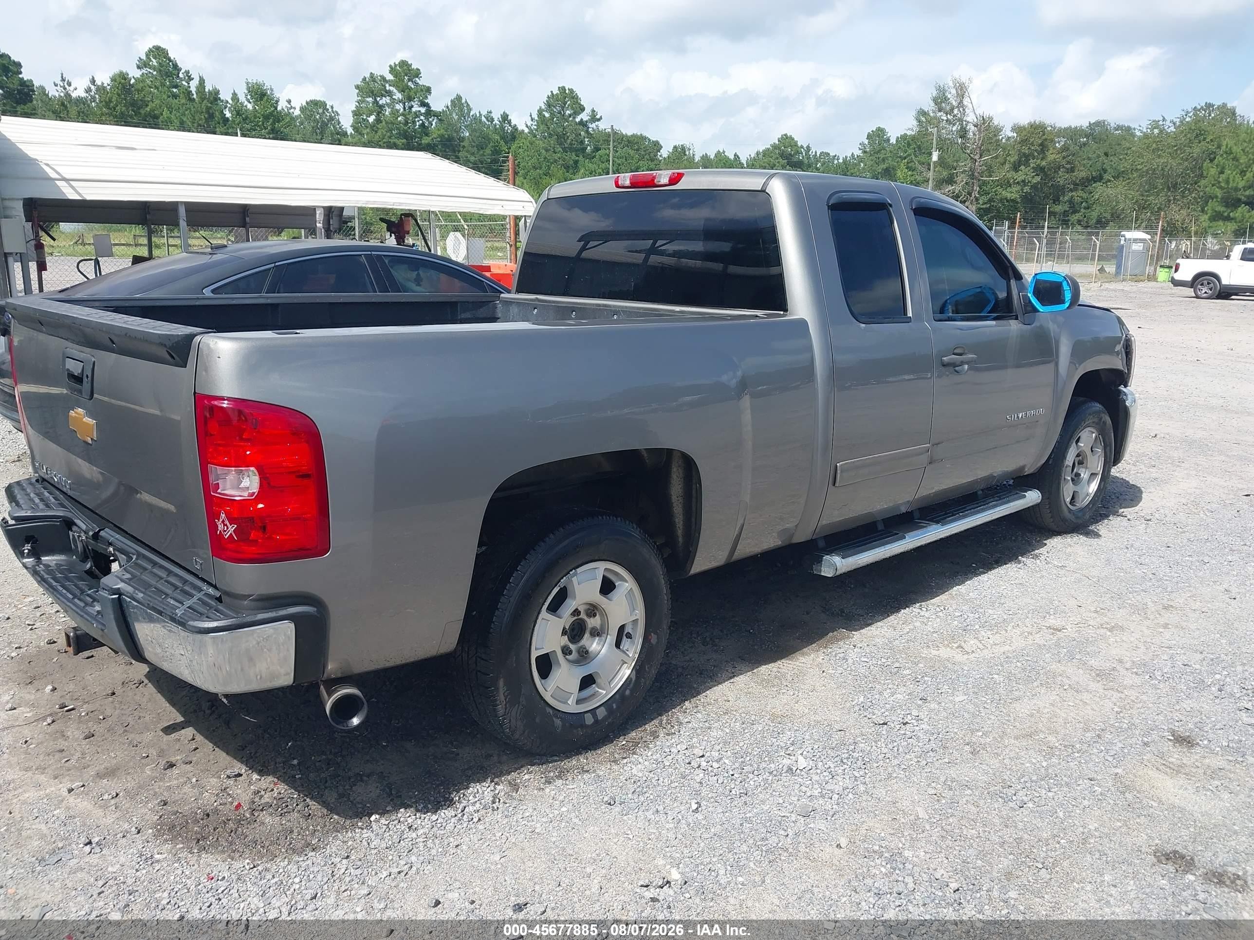 2013 Chevrolet Silverado 1500 Lt Gray vin: 1GCRCSE09DZ177912