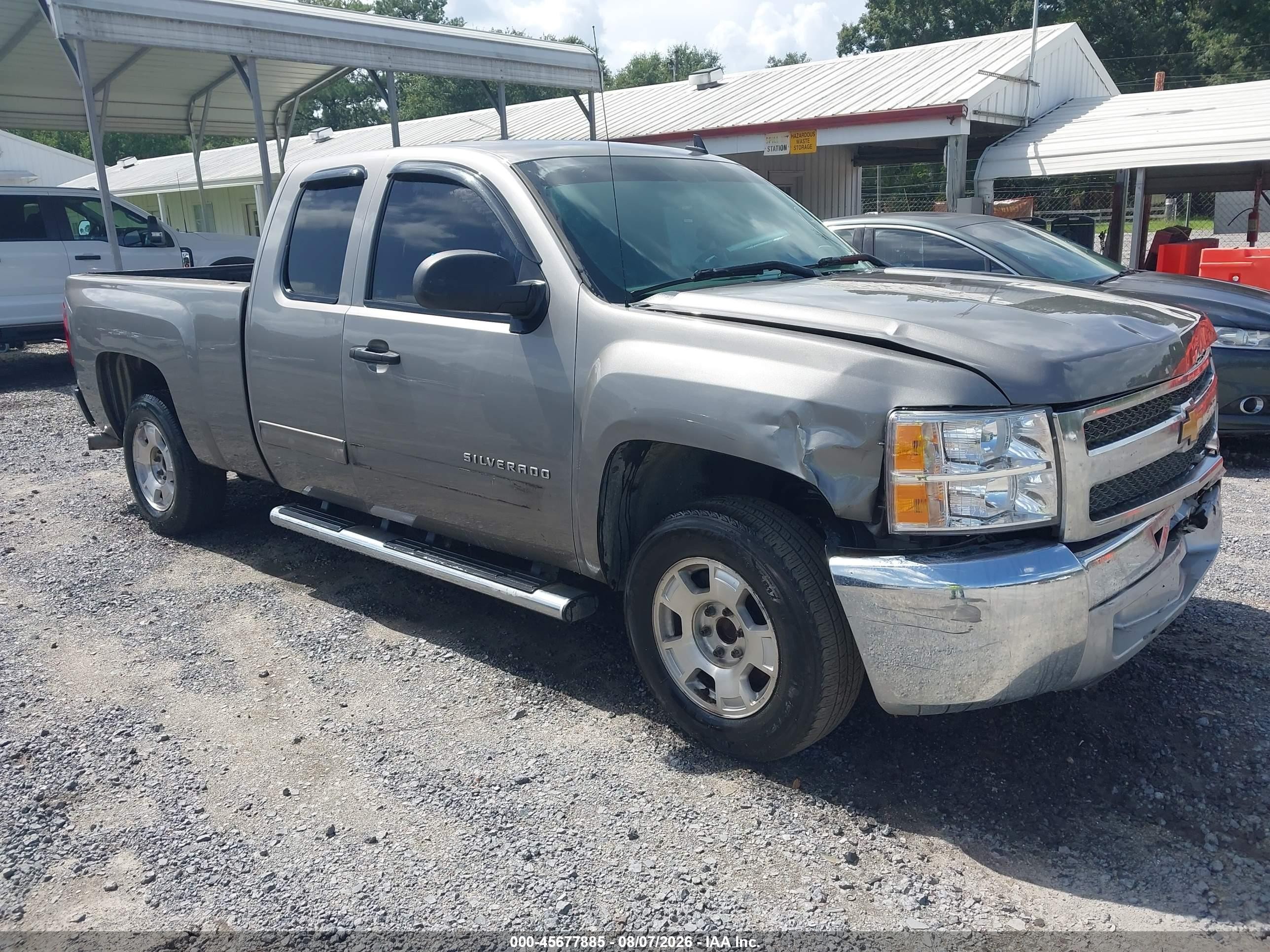 2013 Chevrolet Silverado 1500 Lt Gray vin: 1GCRCSE09DZ177912