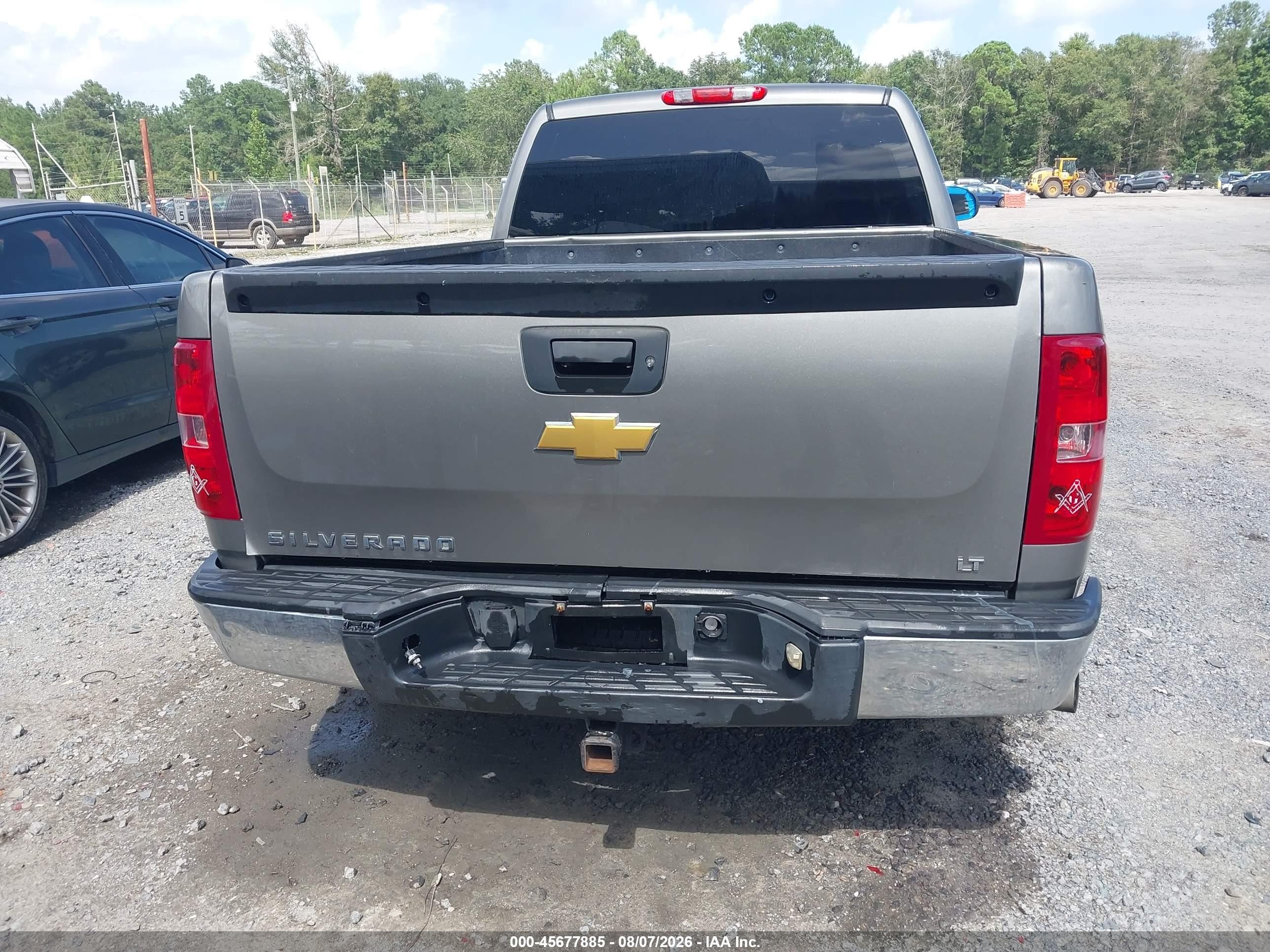 2013 Chevrolet Silverado 1500 Lt Gray vin: 1GCRCSE09DZ177912