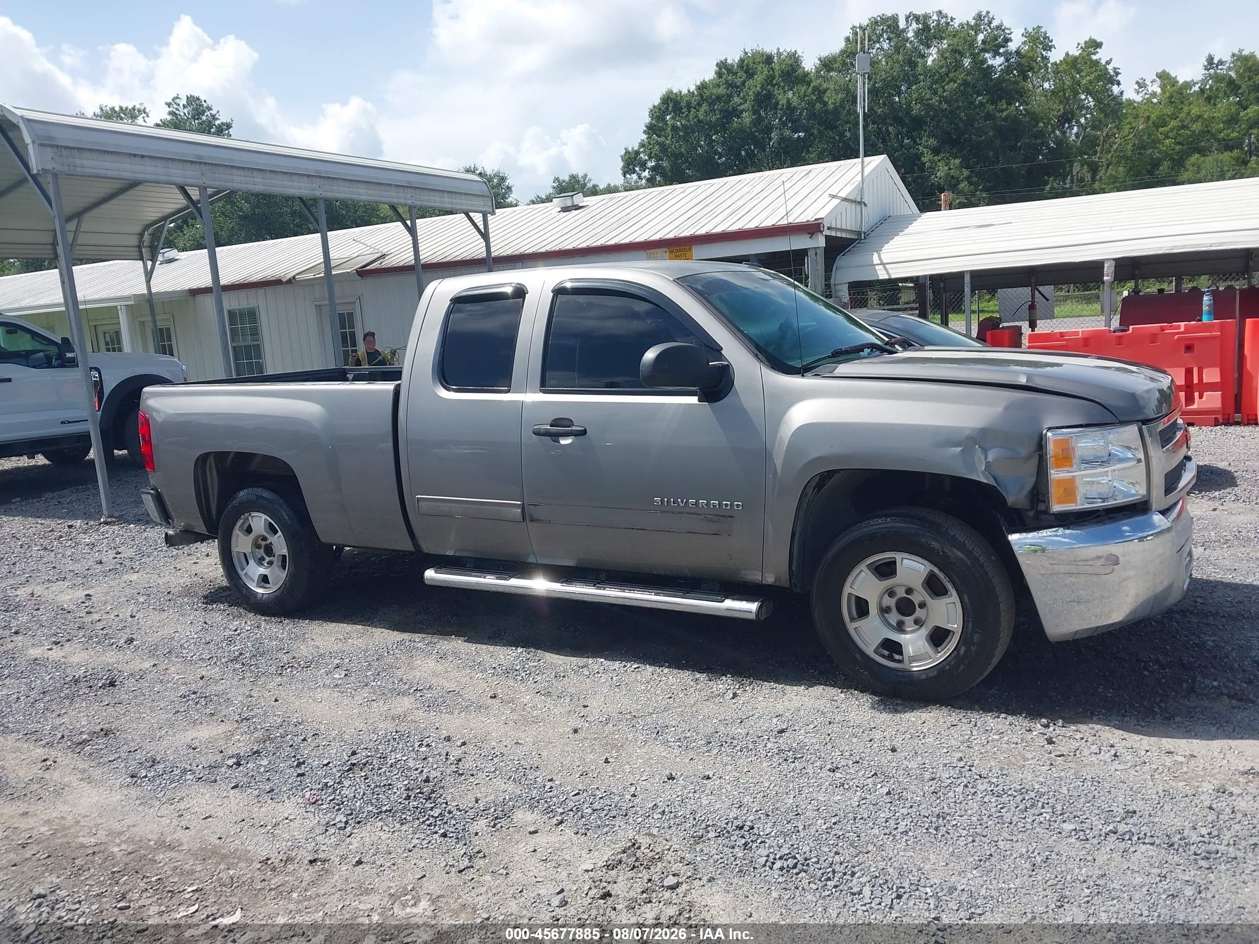 2013 Chevrolet Silverado 1500 Lt Gray vin: 1GCRCSE09DZ177912