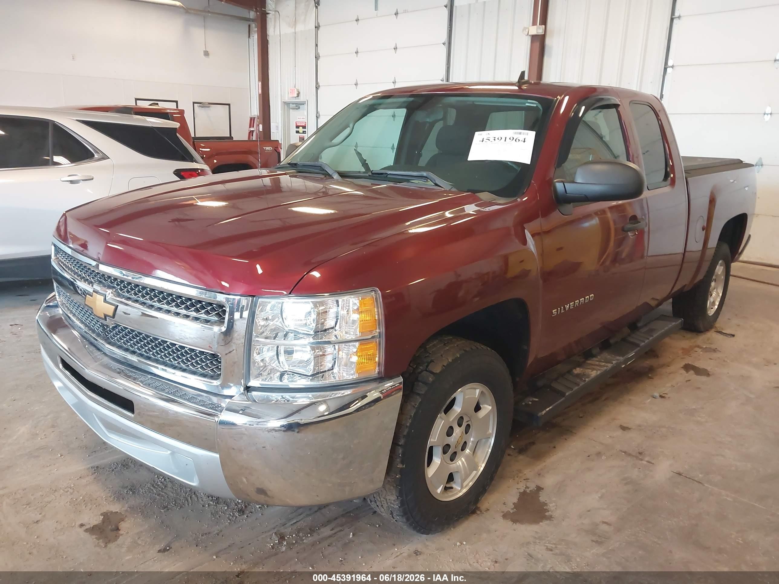 2013 Chevrolet Silverado 1500 Lt Red vin: 1GCRCSE09DZ380007
