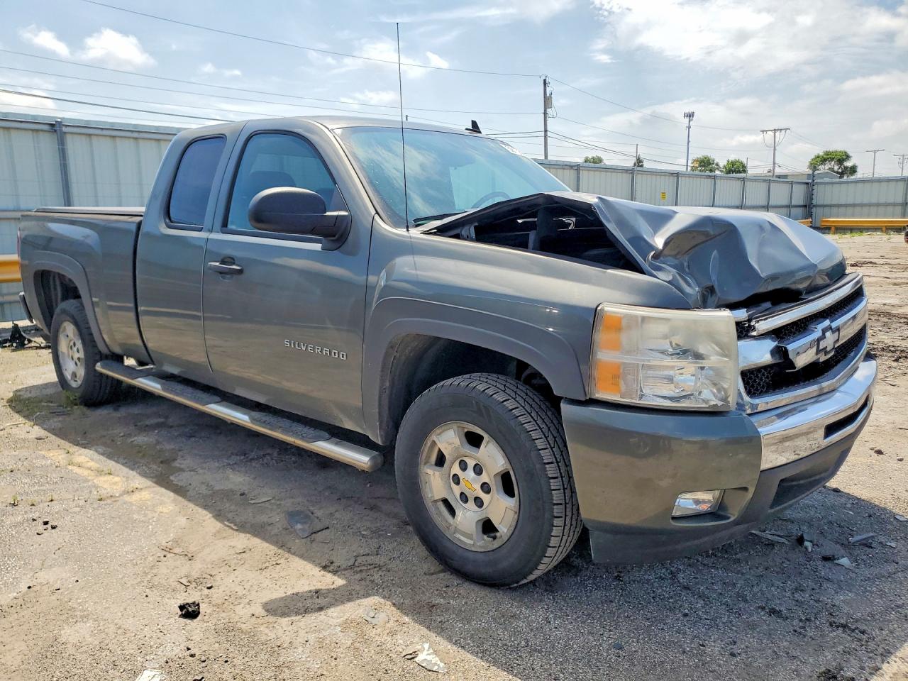 2011 Chevrolet Silverado C1500 Lt Charcoal vin: 1GCRCSE0XBZ155897