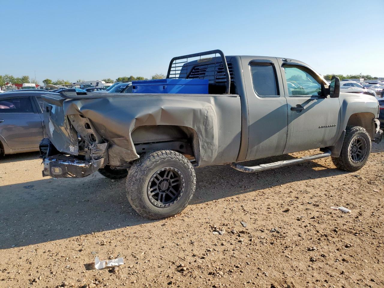 2011 Chevrolet Silverado C1500 Lt Gray vin: 1GCRCSE0XBZ244370