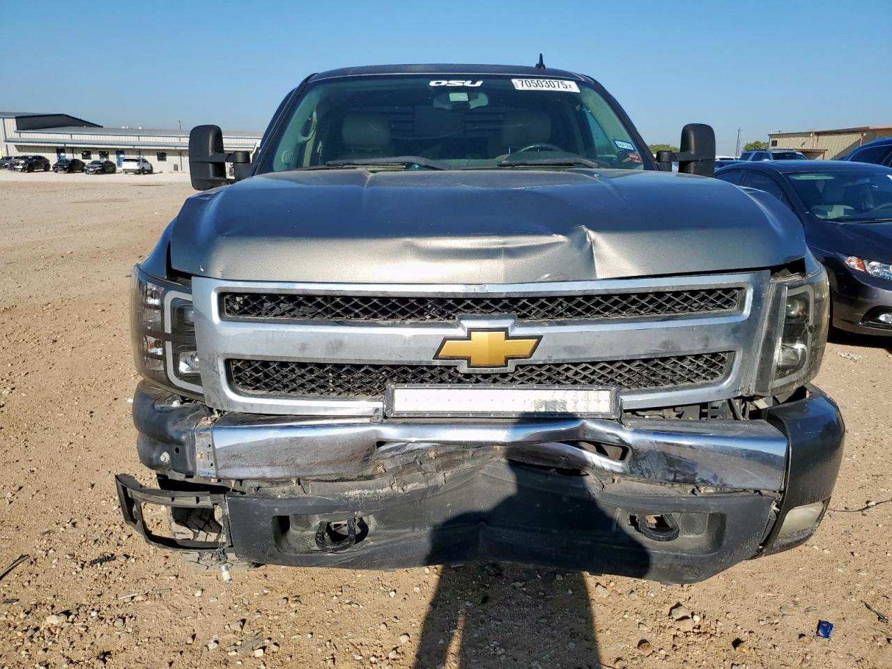 2011 Chevrolet Silverado C1500 Lt Gray vin: 1GCRCSE0XBZ244370