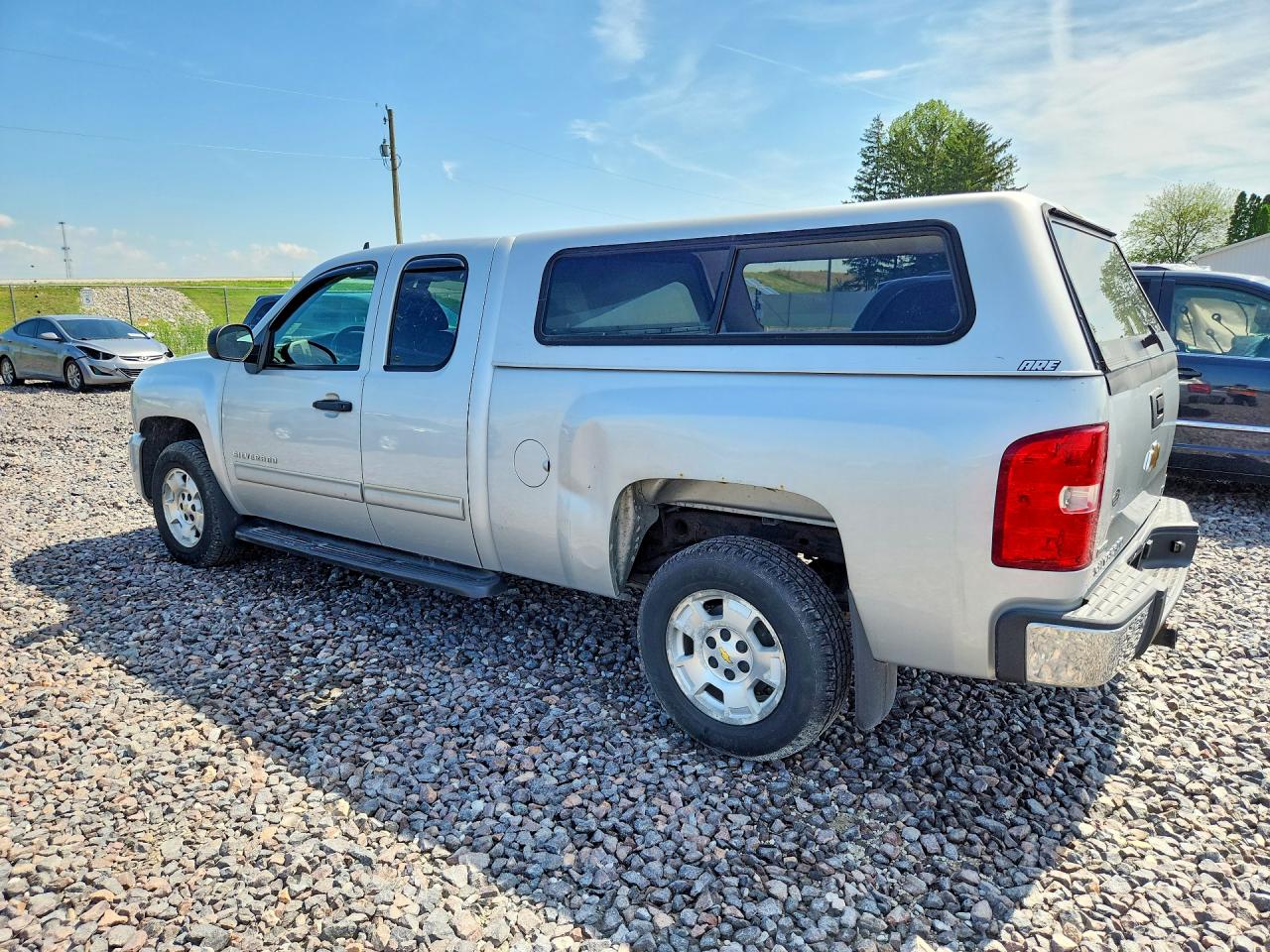 2011 Chevrolet Silverado C1500 Lt Silver vin: 1GCRCSE0XBZ415148
