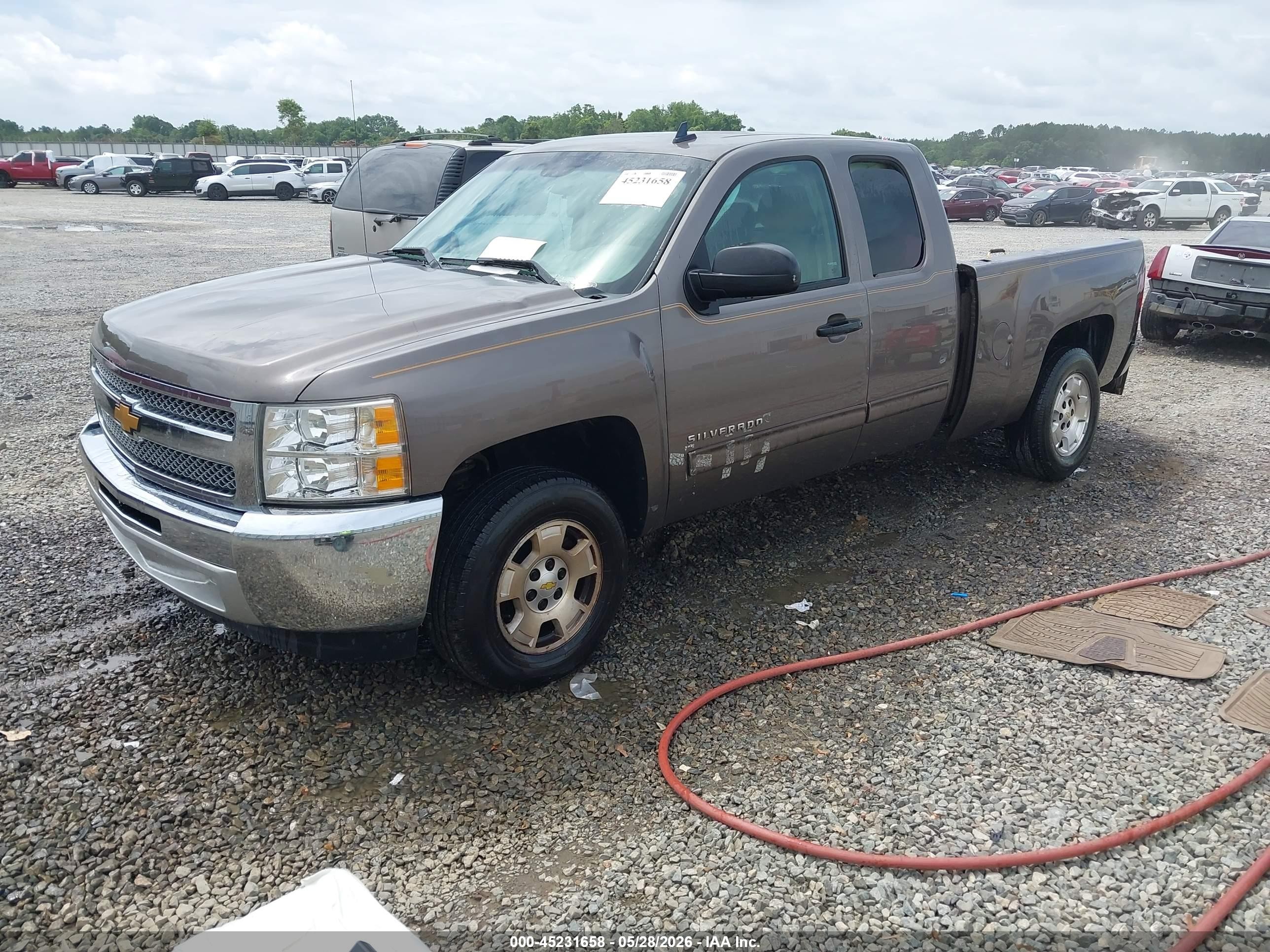 2013 Chevrolet Silverado 1500 Lt Gray vin: 1GCRCSE0XDZ182990