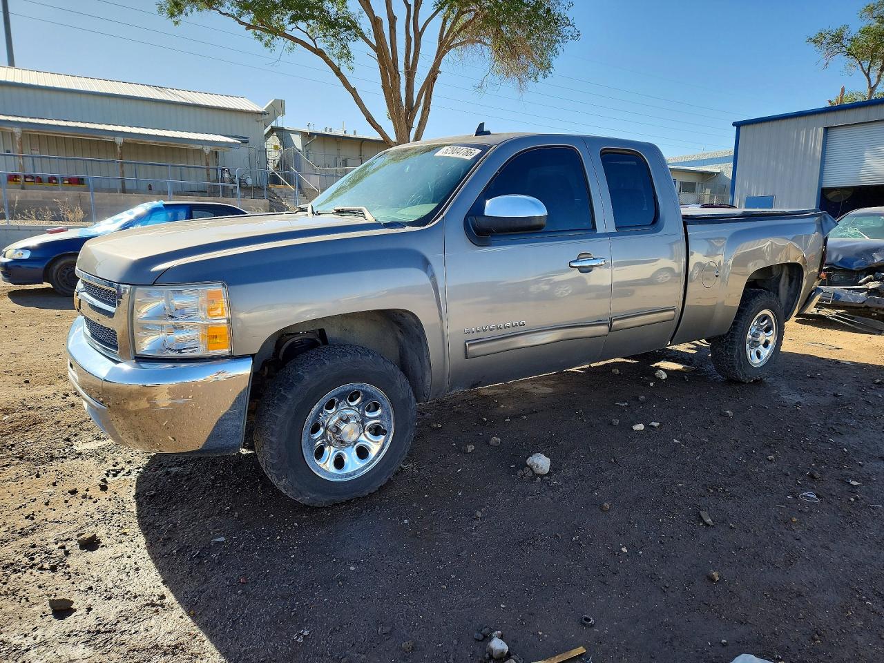 2013 Chevrolet Silverado C1500 Lt Silver vin: 1GCRCSEA0DZ244874