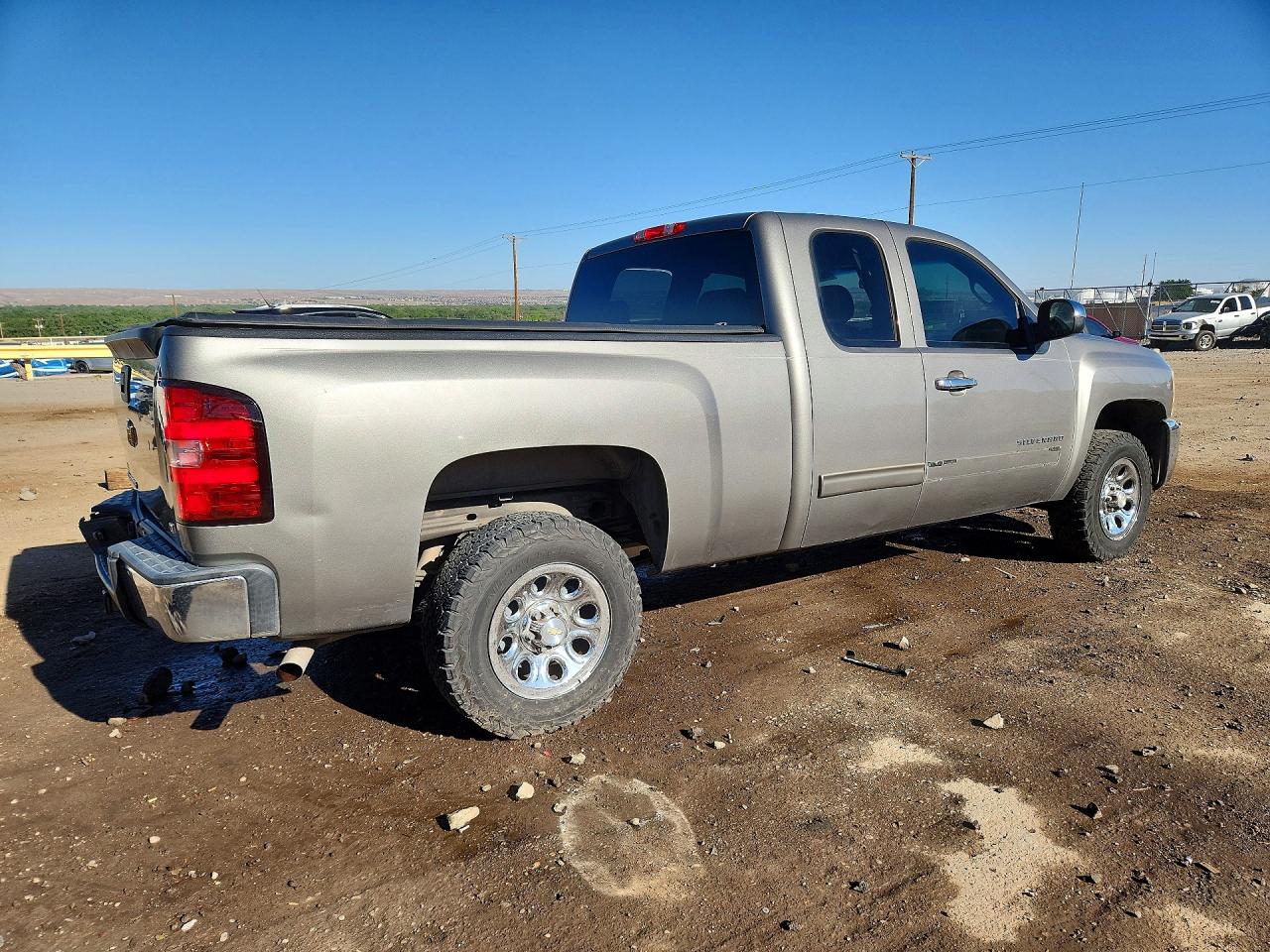 2013 Chevrolet Silverado C1500 Lt Silver vin: 1GCRCSEA0DZ244874