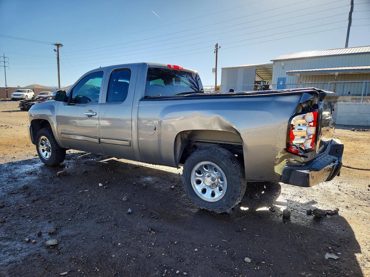 2013 Chevrolet Silverado C1500 Lt Silver vin: 1GCRCSEA0DZ244874