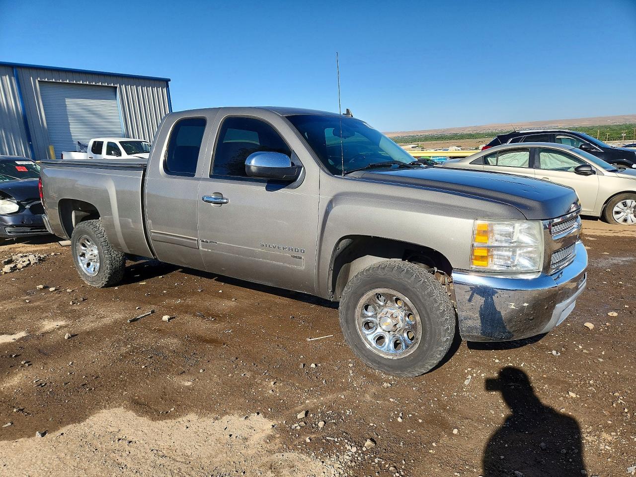2013 Chevrolet Silverado C1500 Lt Silver vin: 1GCRCSEA0DZ244874