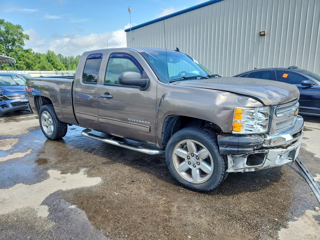 2013 Chevrolet Silverado C1500 Lt Gray vin: 1GCRCSEA0DZ296098