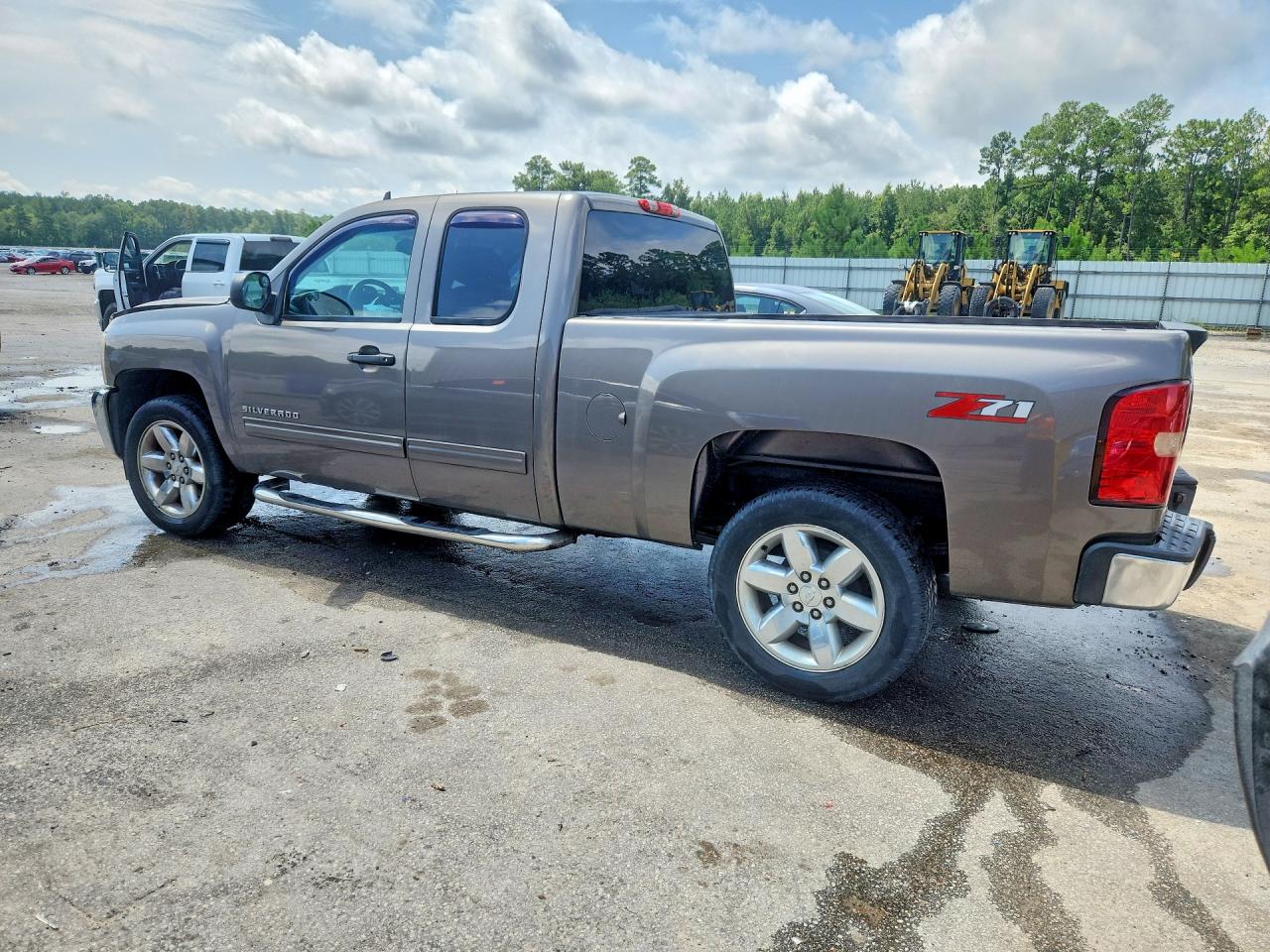 2013 Chevrolet Silverado C1500 Lt Gray vin: 1GCRCSEA0DZ296098