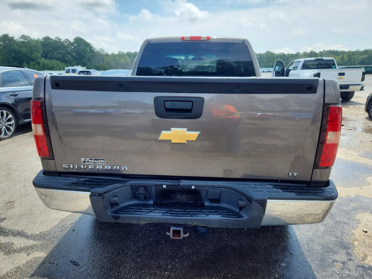 2013 Chevrolet Silverado C1500 Lt Gray vin: 1GCRCSEA0DZ296098