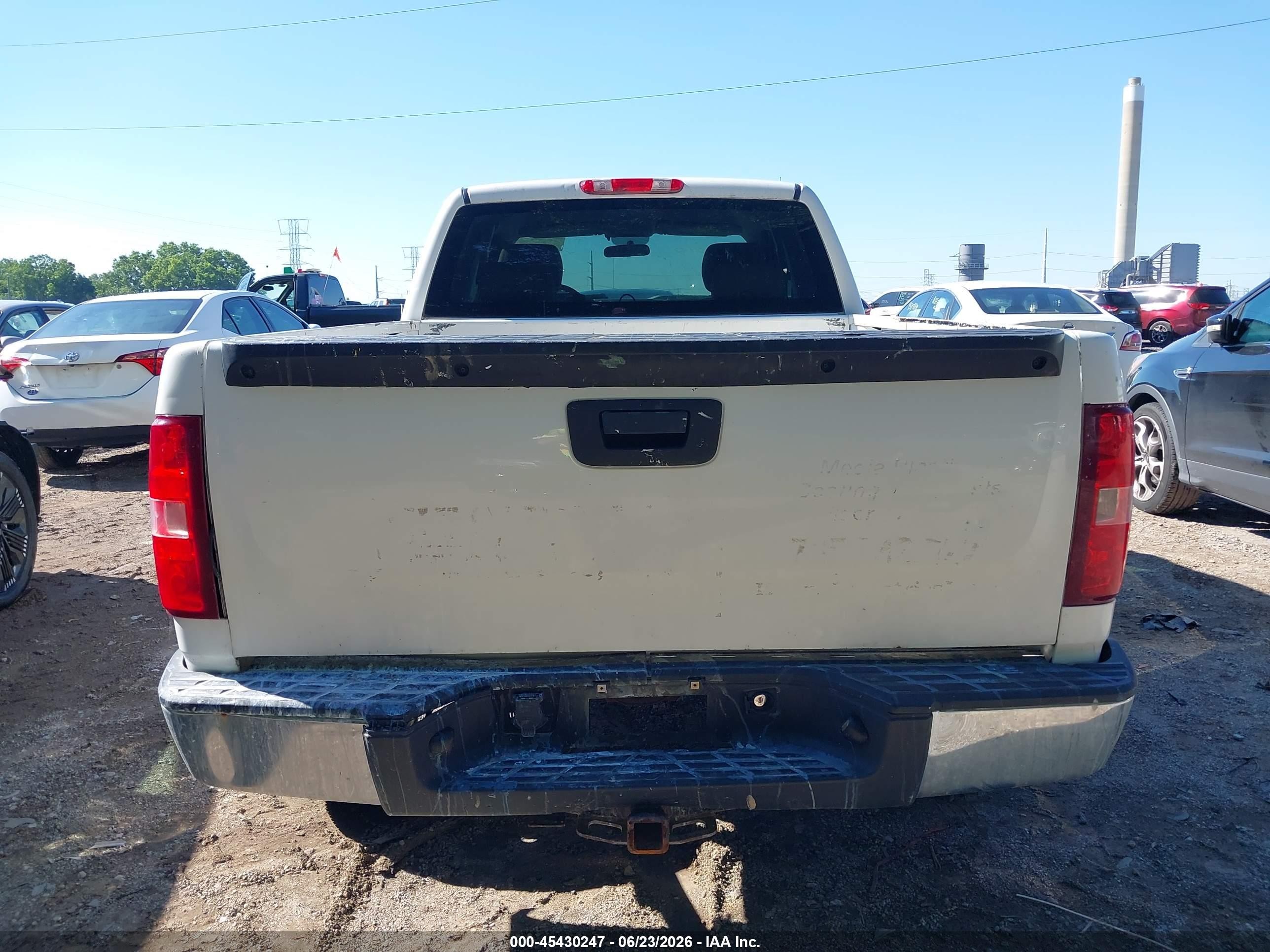 2011 Chevrolet Silverado 1500 Lt White vin: 1GCRCSEA4BZ327558