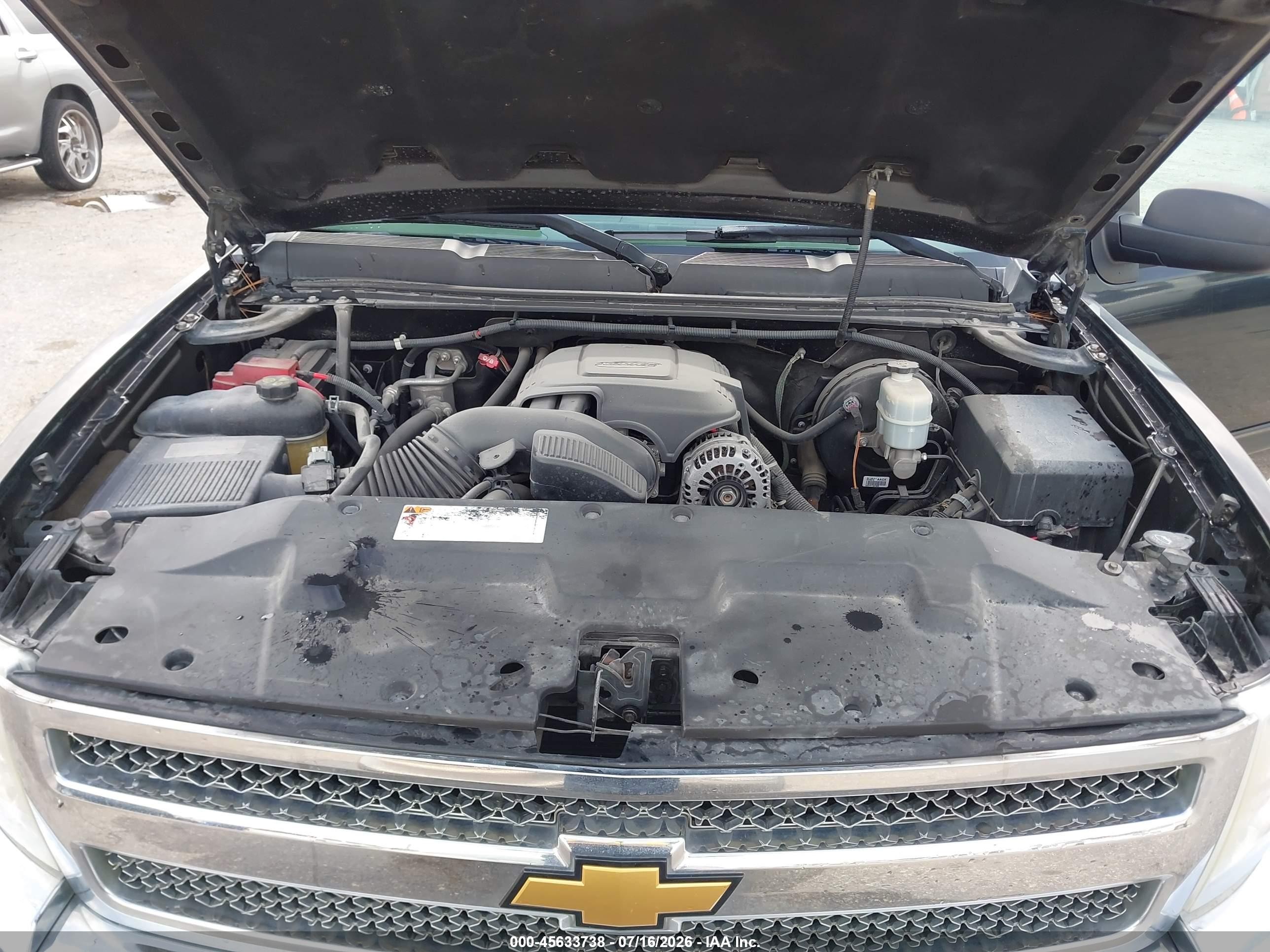2012 Chevrolet Silverado 1500 Lt Black vin: 1GCRCSEA4CZ108715