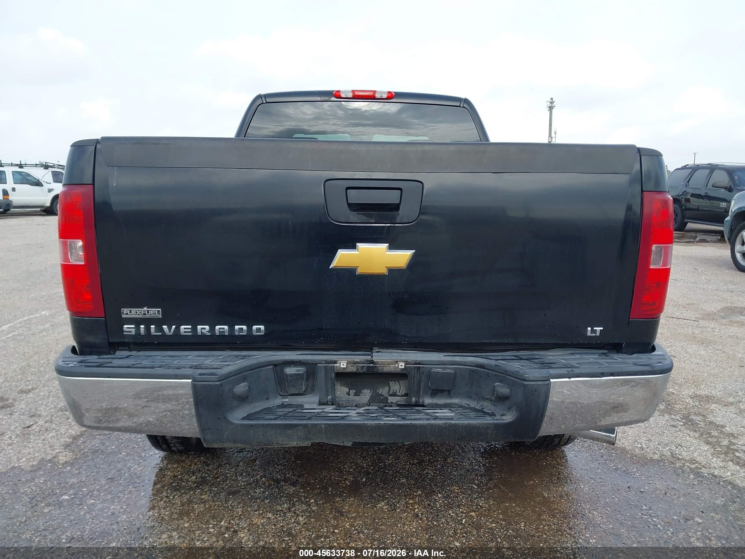 2012 Chevrolet Silverado 1500 Lt Black vin: 1GCRCSEA4CZ108715