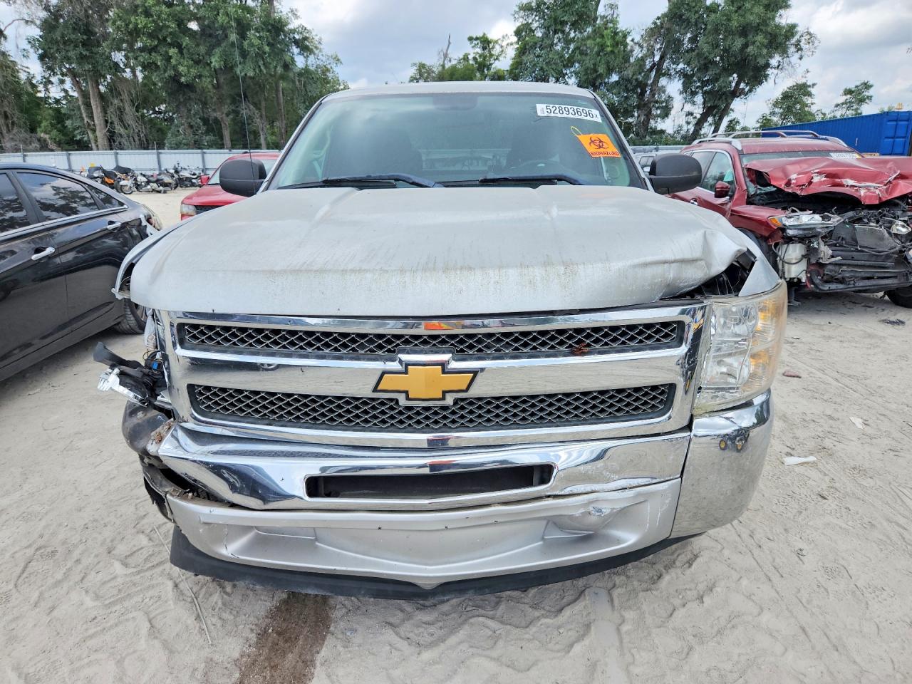 2012 Chevrolet Silverado C1500 Lt Серебряный vin: 1GCRCSEA6CZ113317