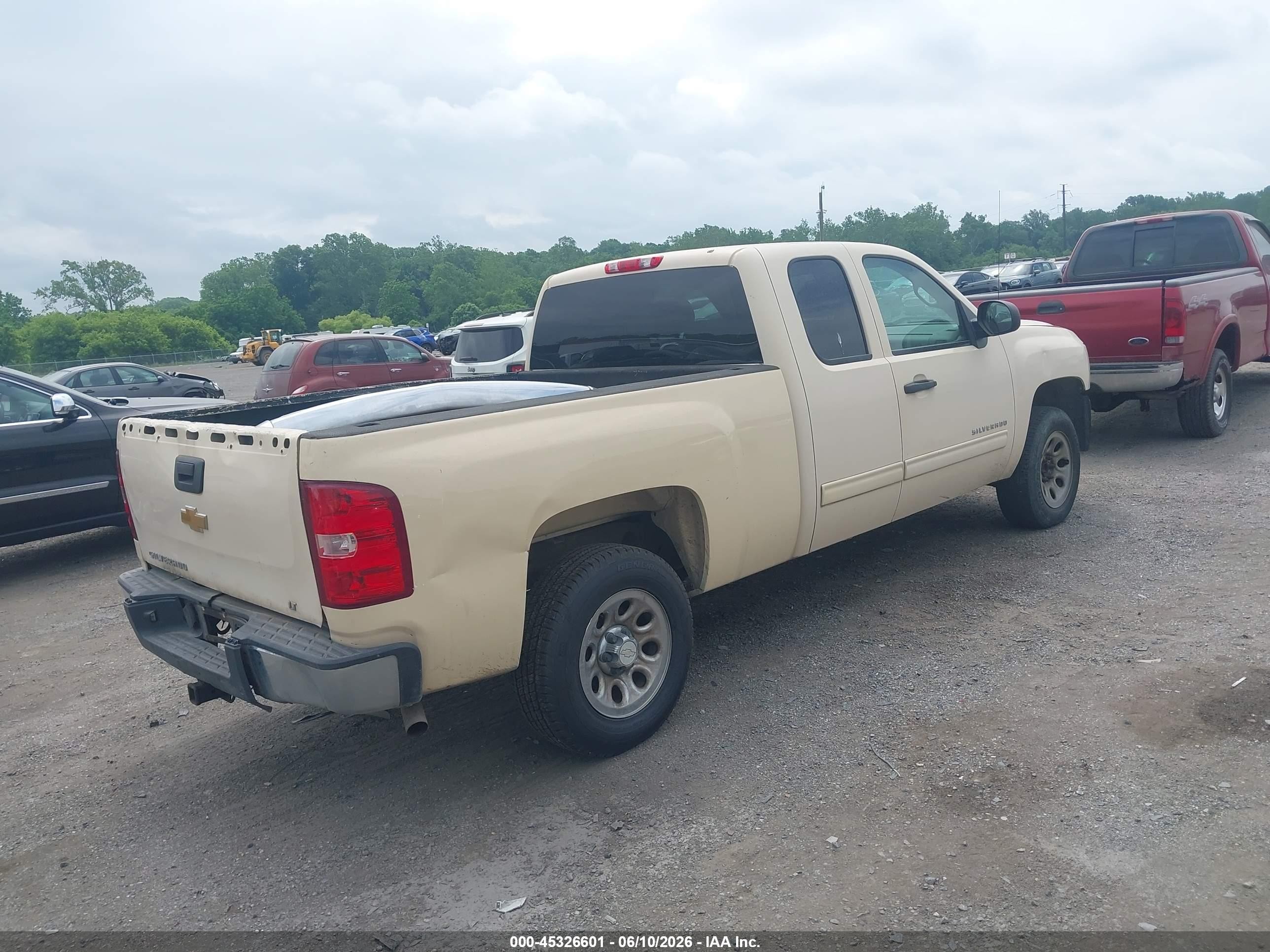 2012 Chevrolet Silverado 1500 Lt Cream vin: 1GCRCSEA6CZ172853