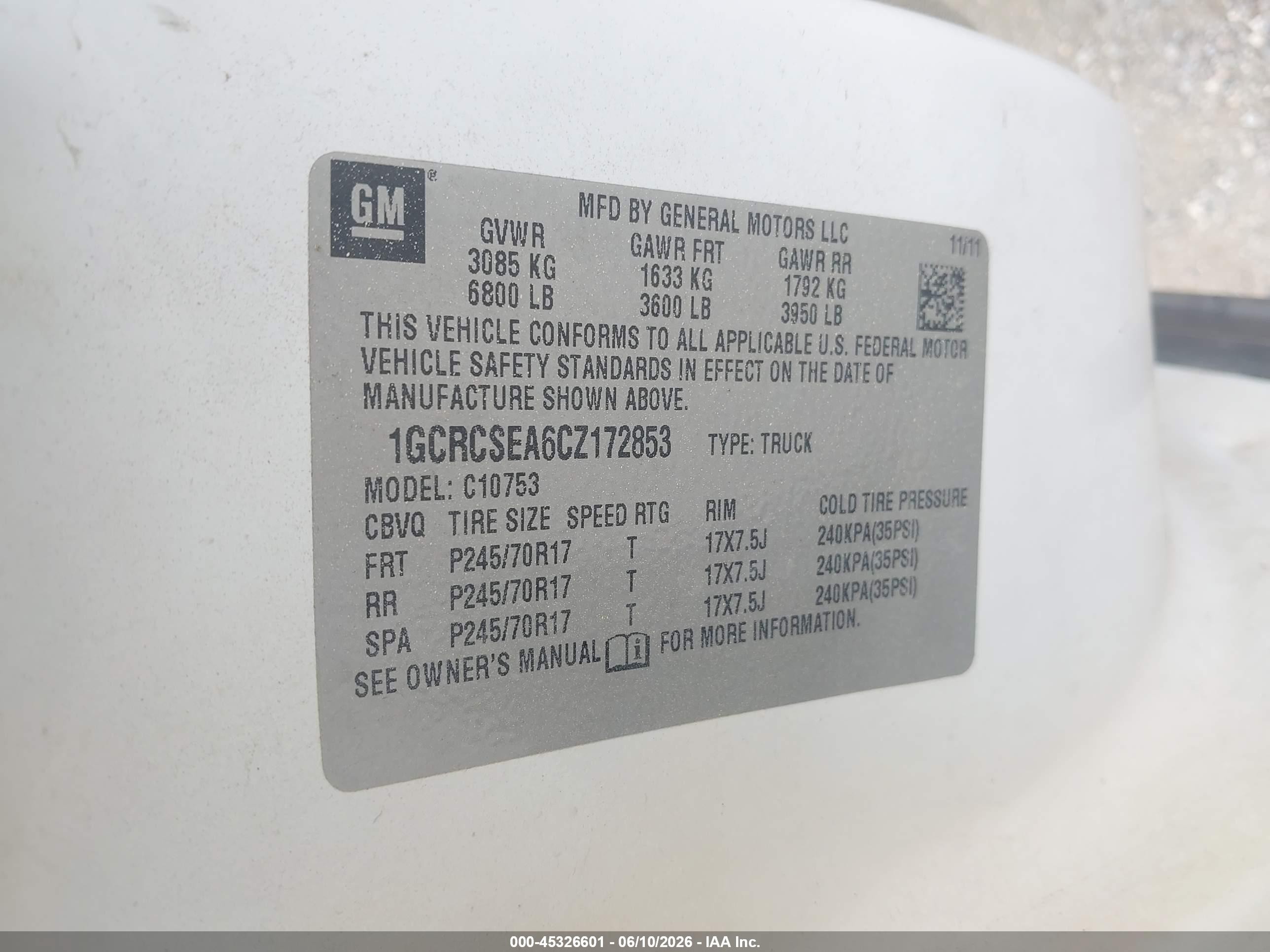 2012 Chevrolet Silverado 1500 Lt Cream vin: 1GCRCSEA6CZ172853